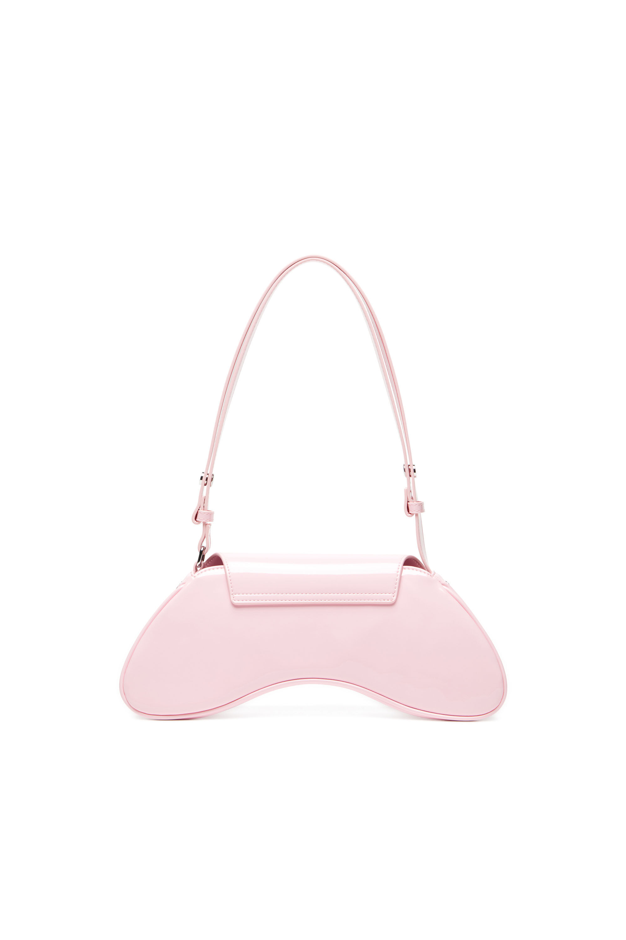 Diesel - PLAY CROSSBODY, Play-Crossbody in PU lucido Donna in Rosa - 3