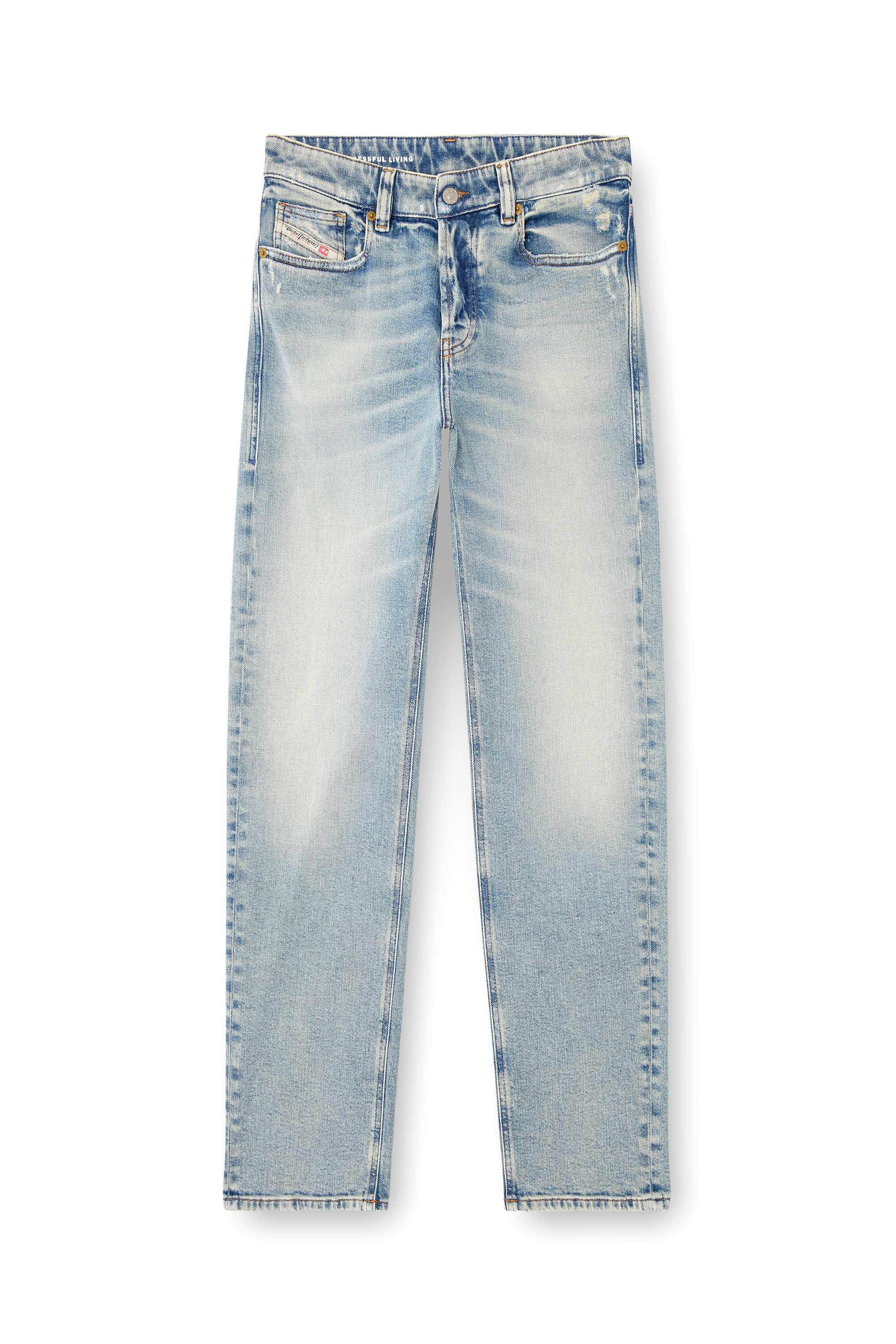 Diesel - Regular Jeans 1988 D-Ark 09M21 Donna, Blu Chiaro - Image 2