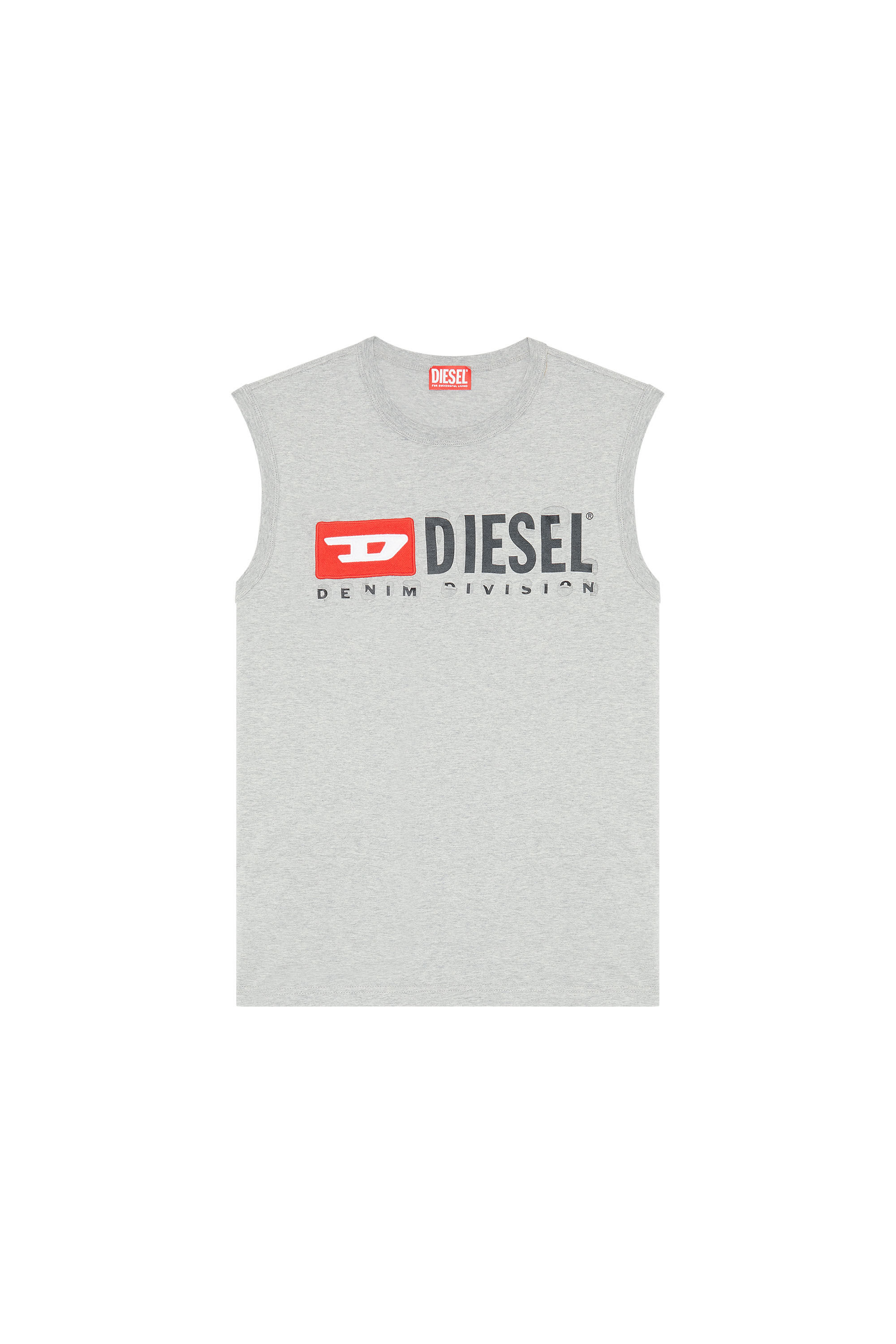 Diesel - T-BISCO-DIVSTROYED, Grigio - Image 2