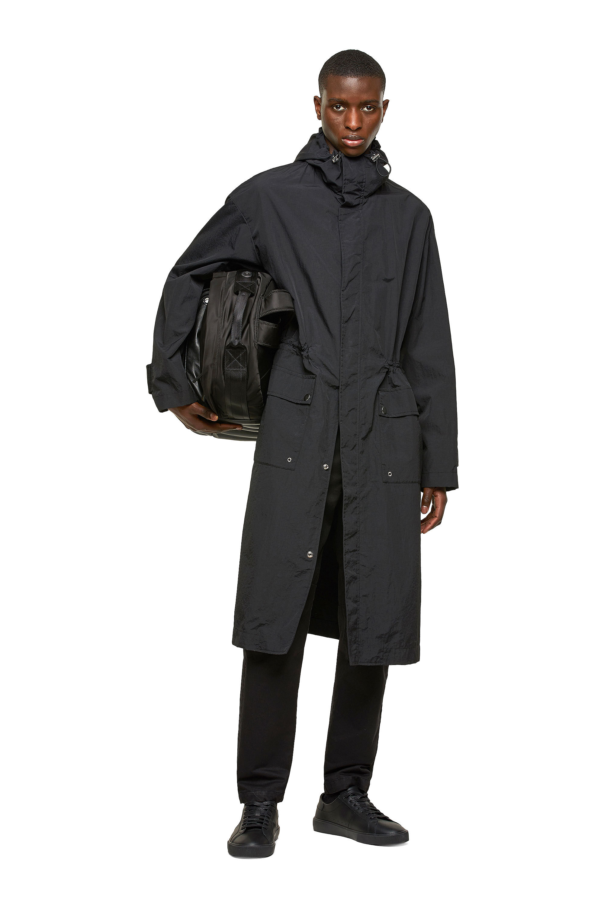 Diesel - S-MYDORI LC, Sneaker basse in pelle Uomo in Nero - 7