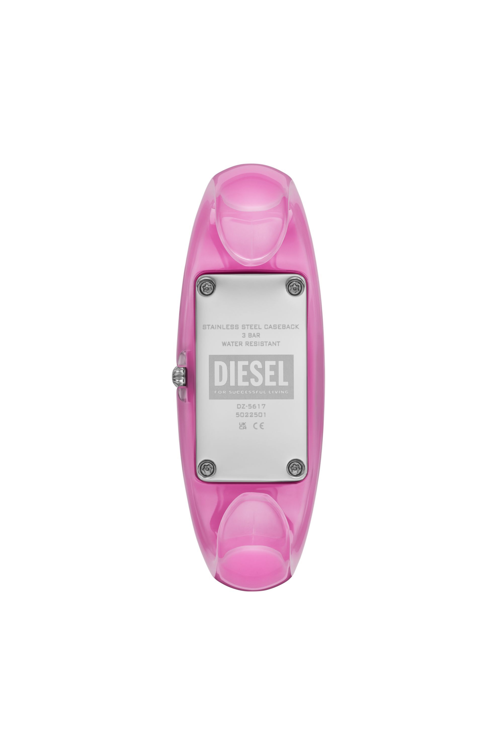 Diesel - DZ5617 WATCH, Wonder-D nylon resin watch Donna in Rosa - 2