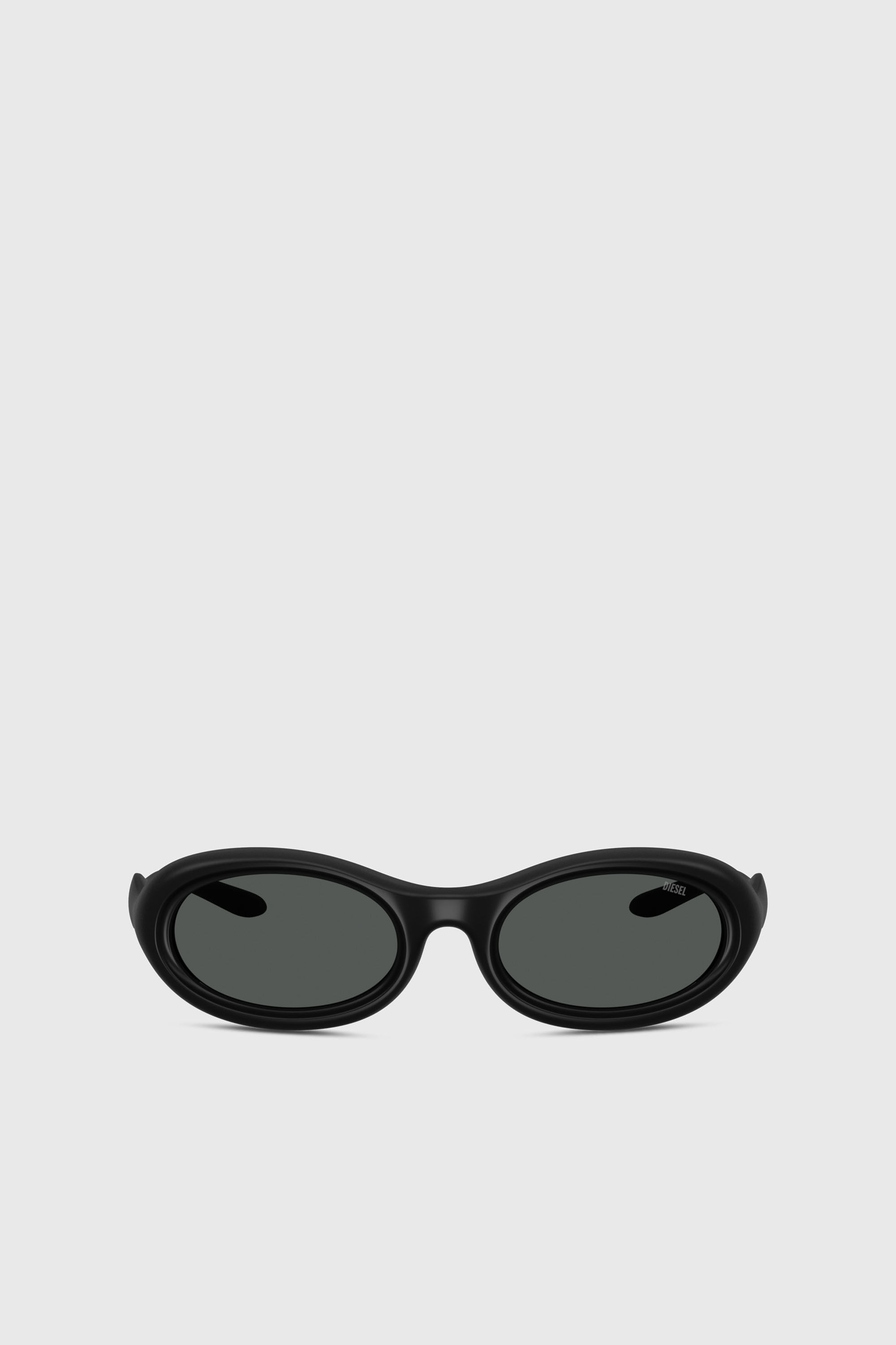 Diesel - 0DL3011U, Occhiali da sole ovali Unisex in Nero - 1