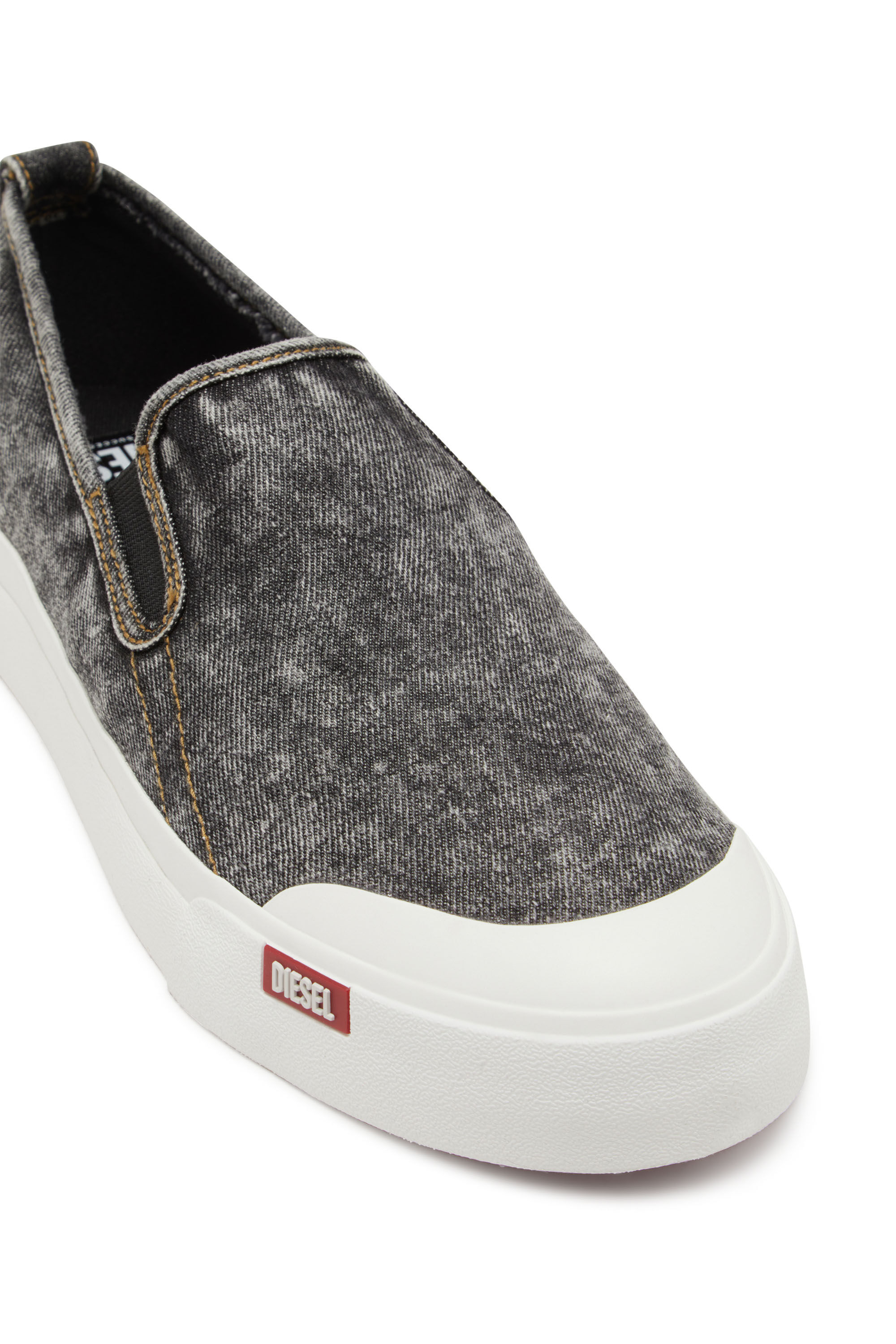 Diesel - S-ATHOS NMD SO, S-Athos-Sneaker slip-on in denim Uomo in Nero - 5