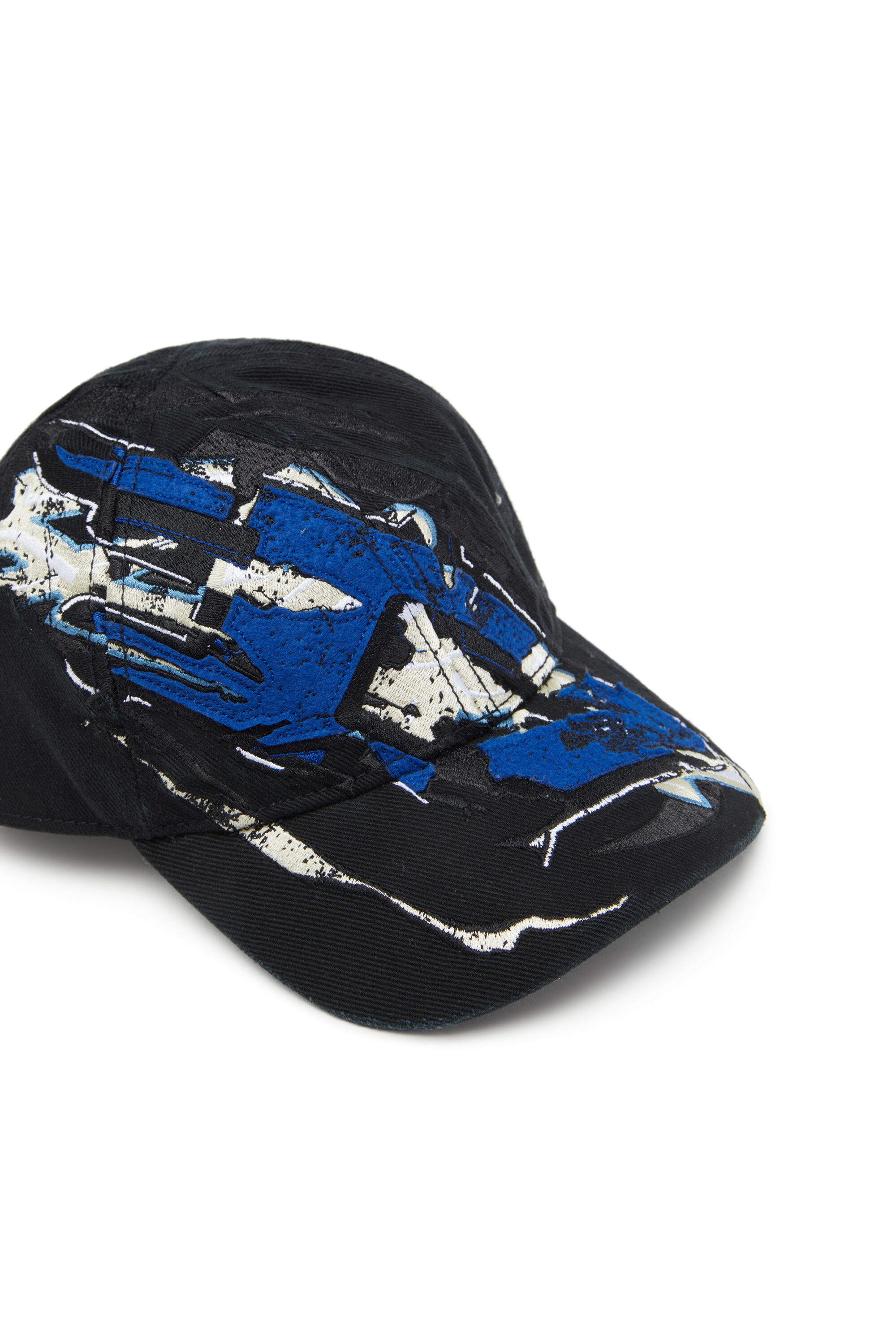 Diesel - C-EIFFEL, Cappello da baseball con logo Oval D Uomo in Multicolor - 3