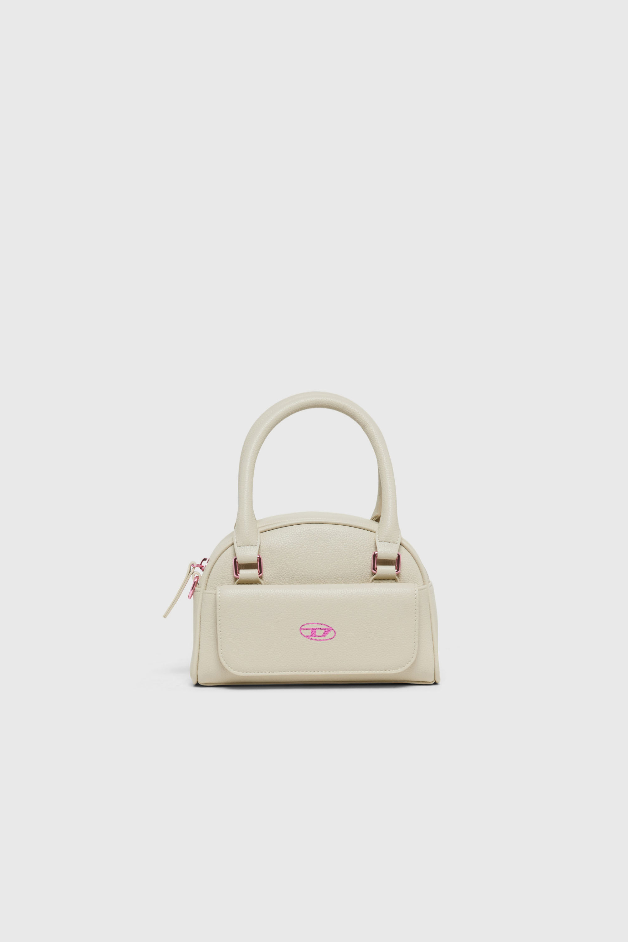 Diesel - WREDY, WREDY - Borsa in tessuto grainy coated Donna in Bianco - 1