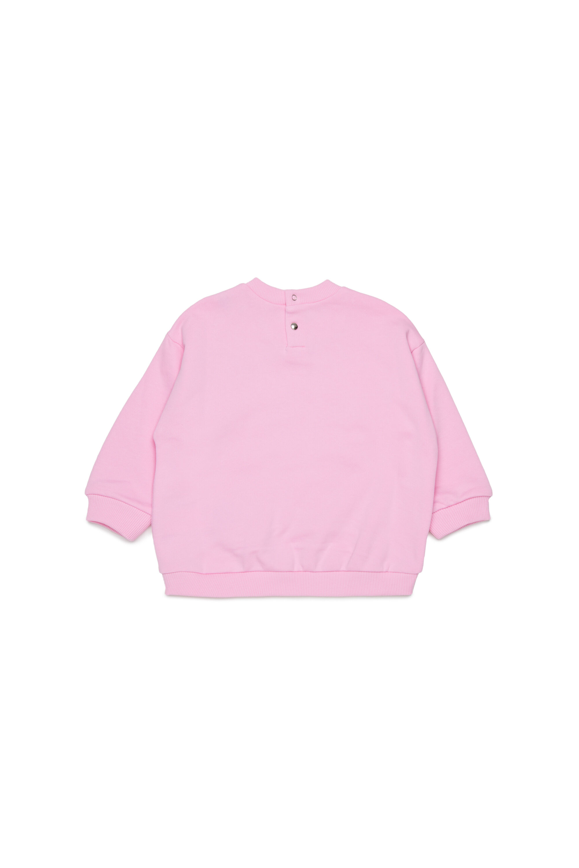 Diesel - SROSEB, Felpa in cotone con stampa rose Donna in Rosa - 2