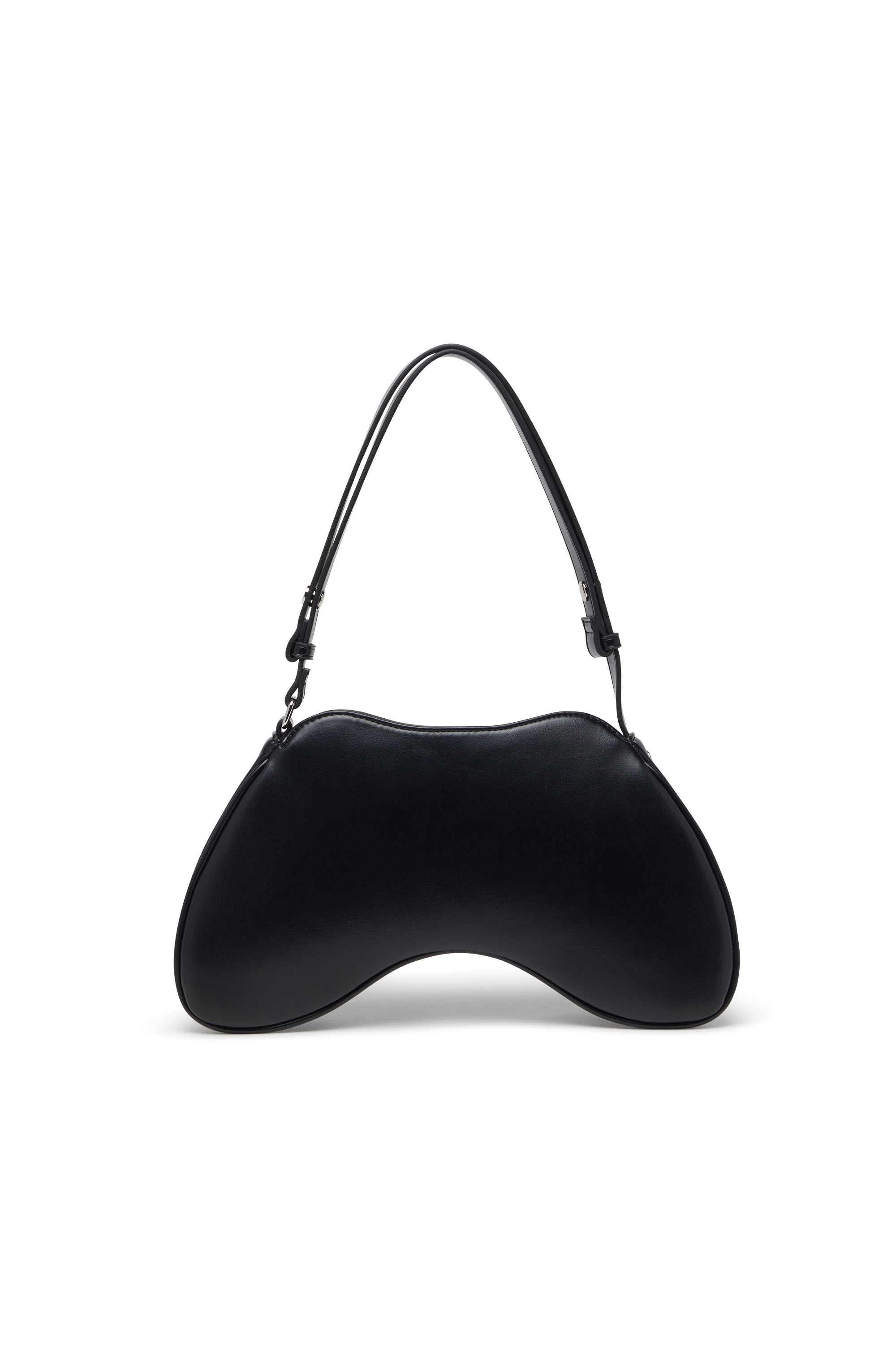 Diesel - PLAY SHOULDER, Play-Borsa a spalla in PU Donna in Nero - 3