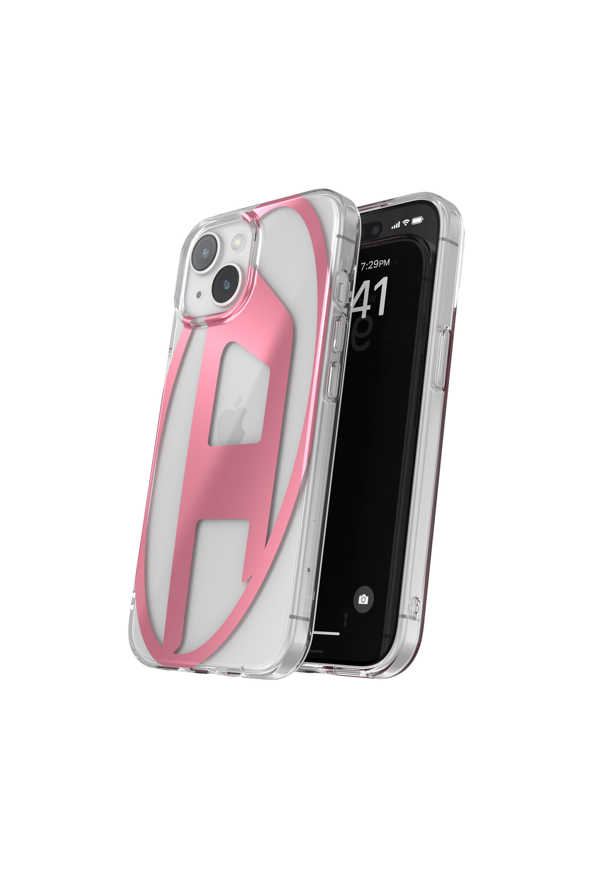 Diesel - 54109 MOULDED CASE, Cover Oval D iP15 Unisex in Rosa - 3