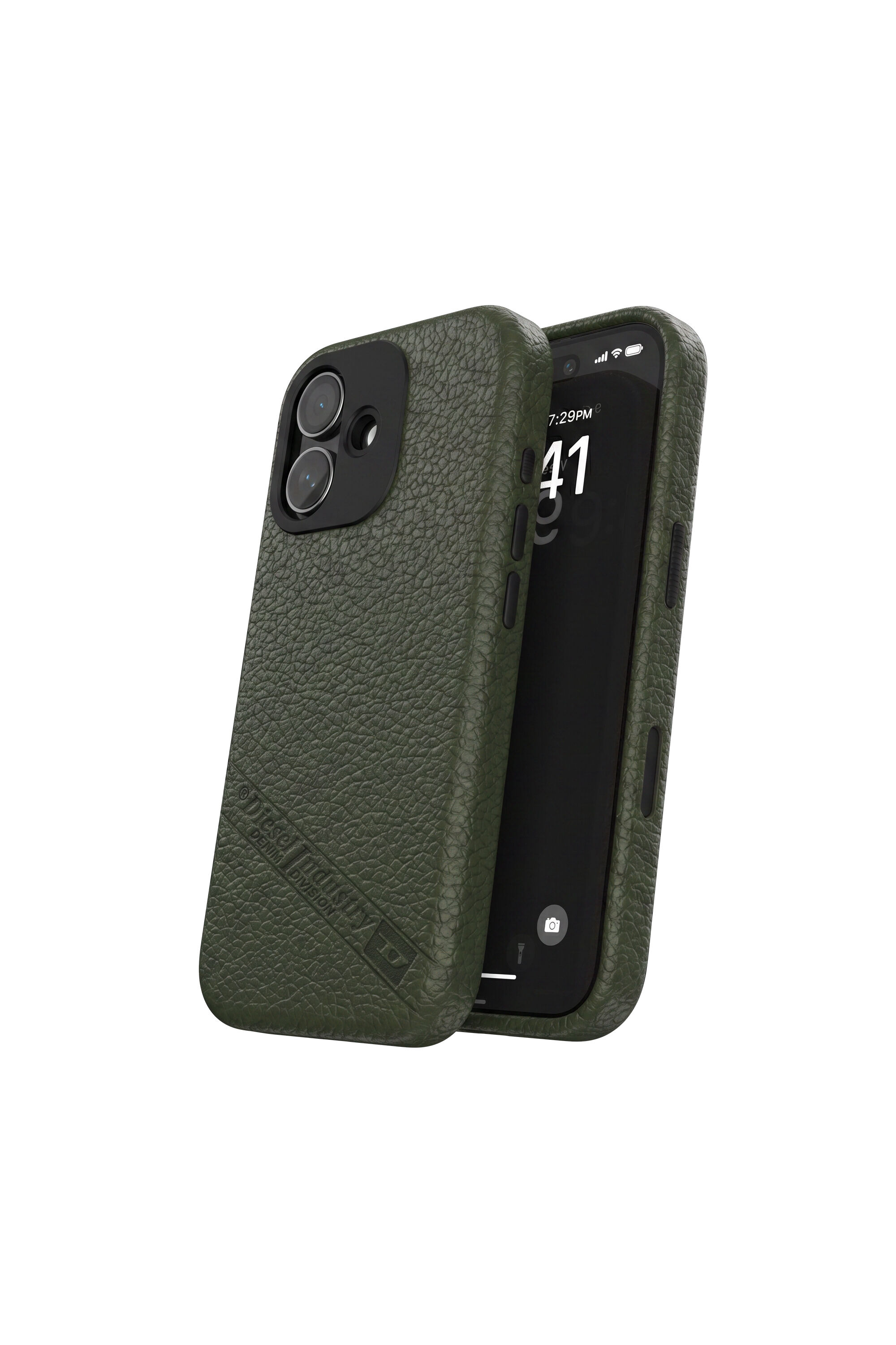 Diesel - 60646 MOULDED CASE, Cover Flag D con MagSafe per iPhone 17 Unisex in Verde - 3