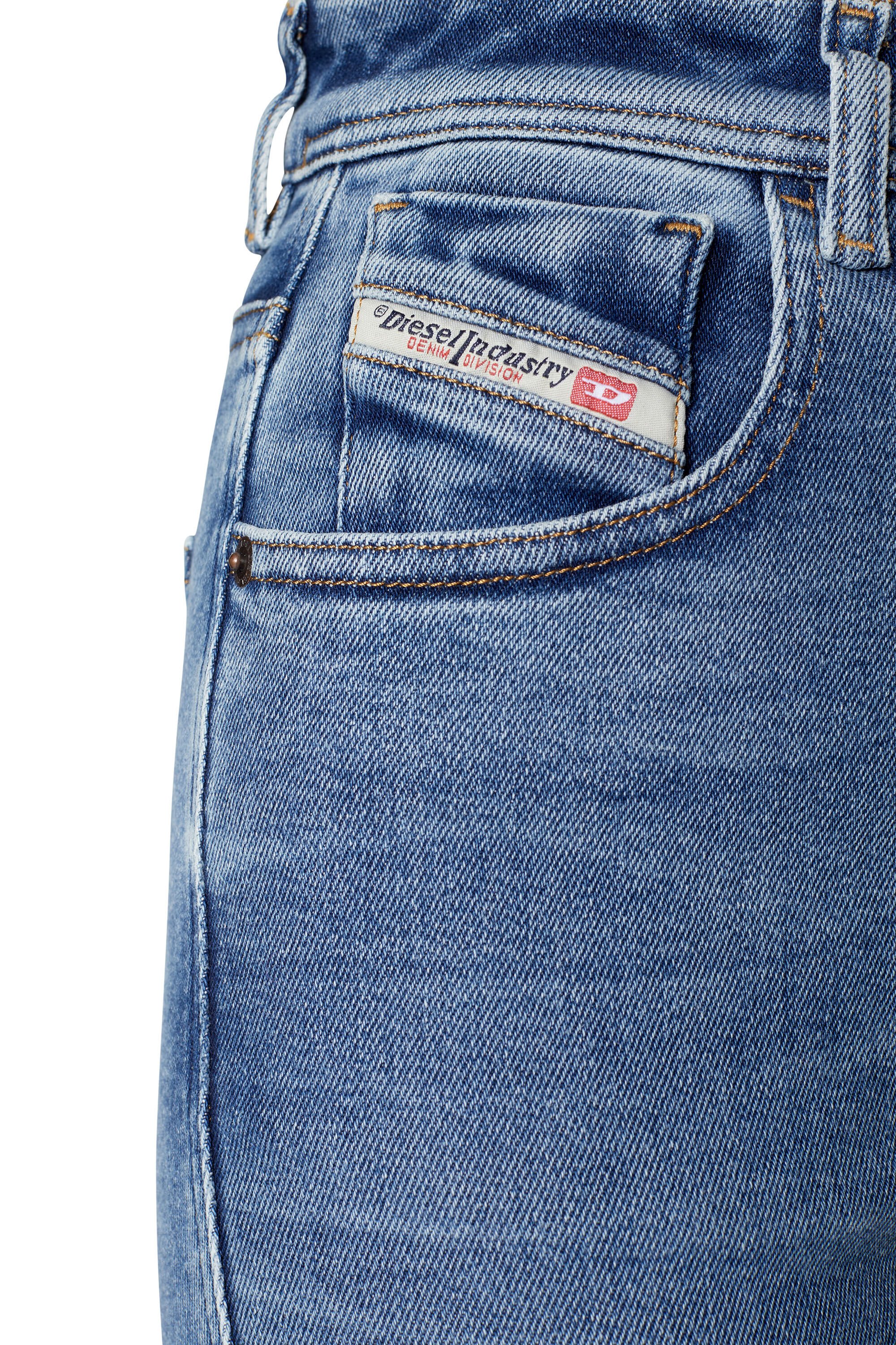 Diesel - Super skinny Jeans 1984 Slandy-High 09D62, Blu medio - Image 5