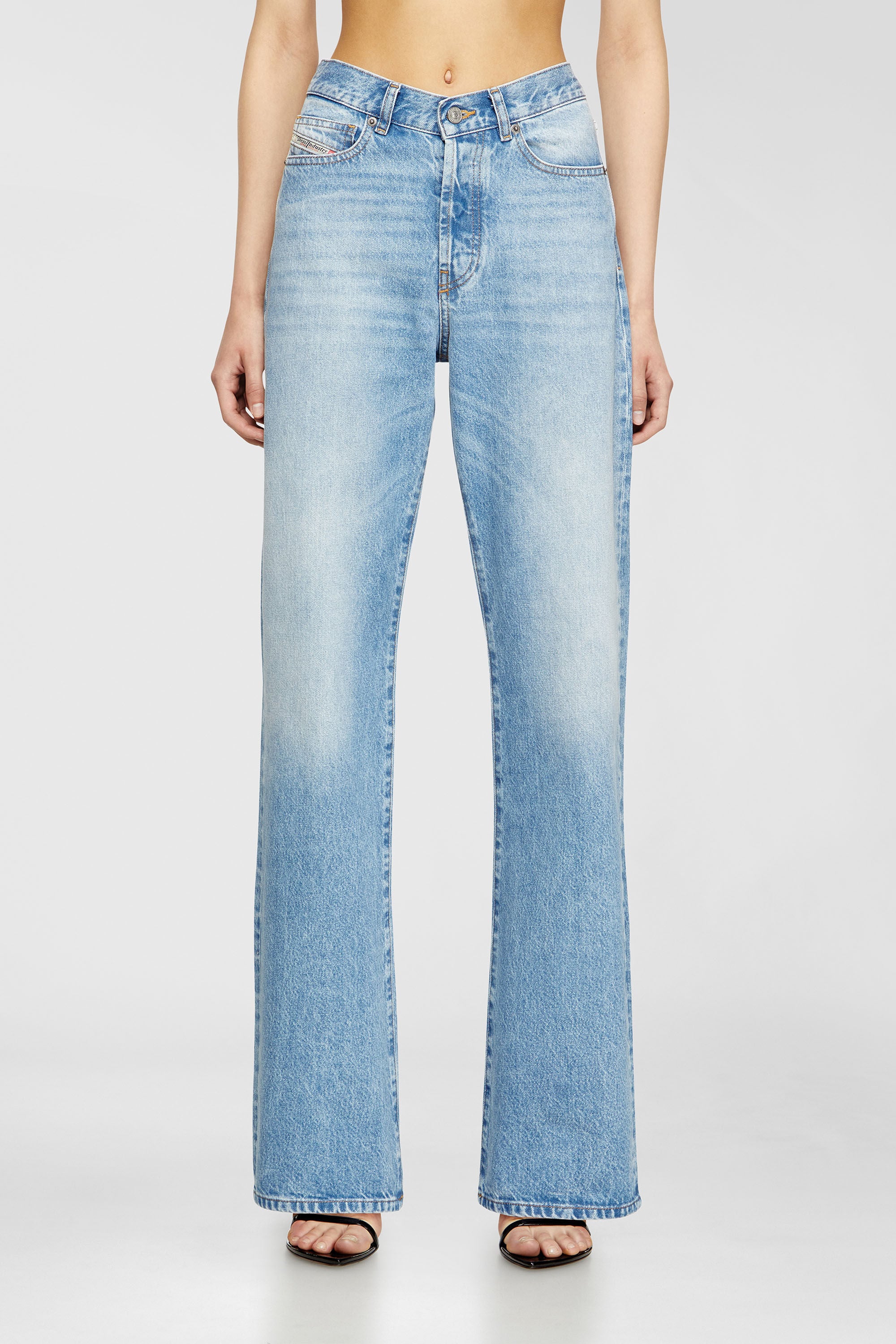 Diesel - Regular Jeans 1971 D-Sent 09I29 Donna, Blu Chiaro - Image 2