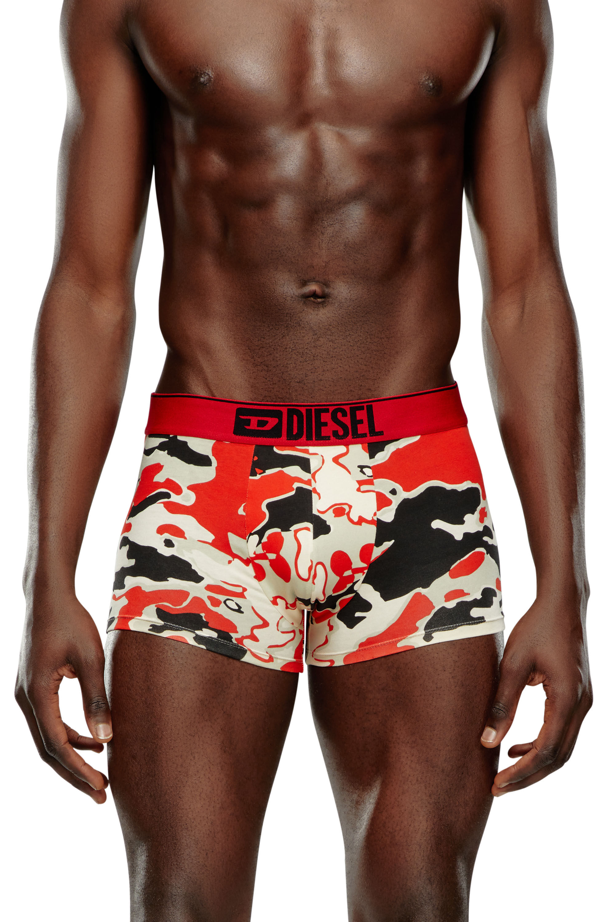 Diesel - UMBX-DAMIENTHREEPACK, Set da tre paia di boxer a tinta unita e stampati Uomo in Multicolor - 3