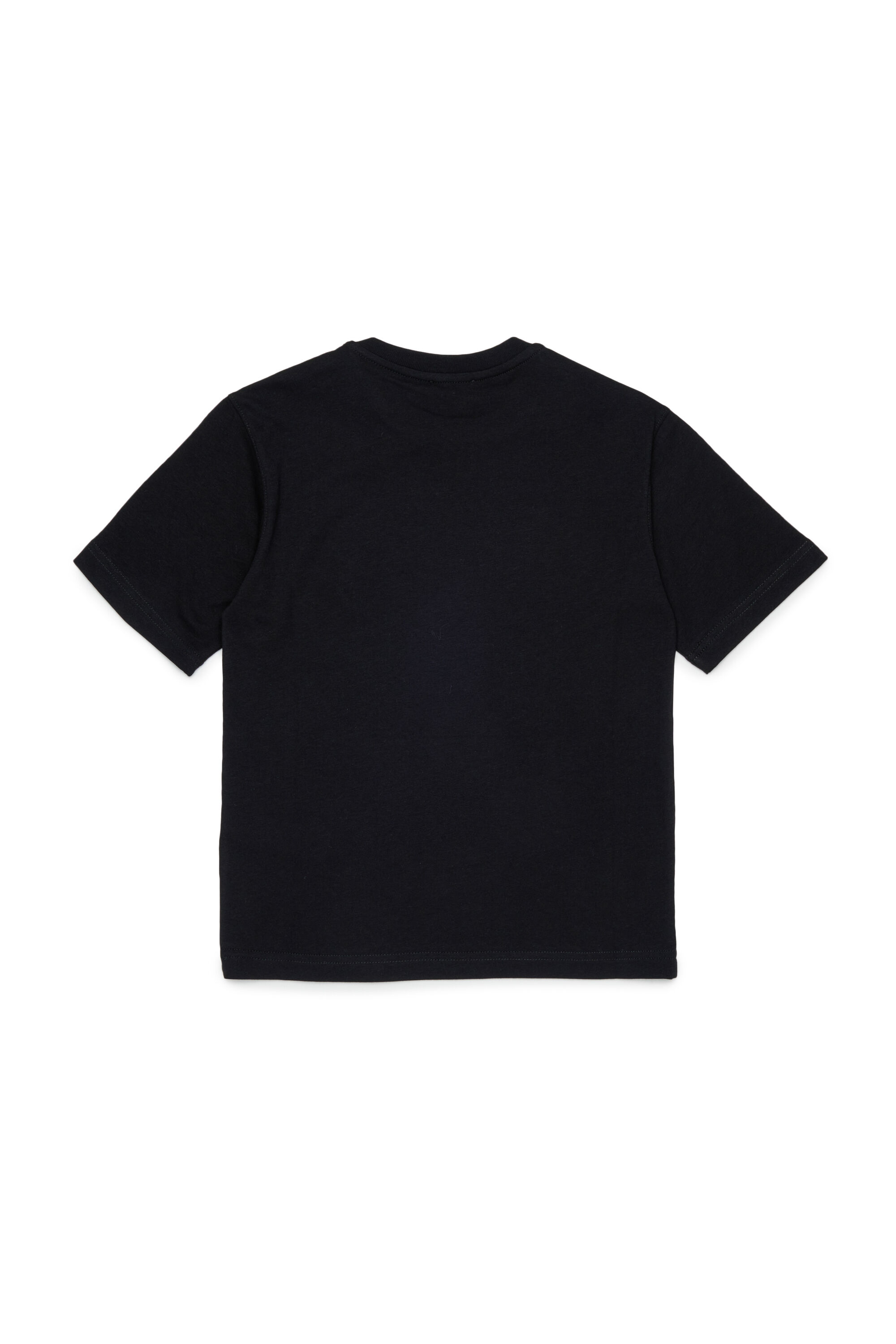 Diesel - TFOR OVER, T-shirt in cotone con stampa foto Uomo in Nero - 2