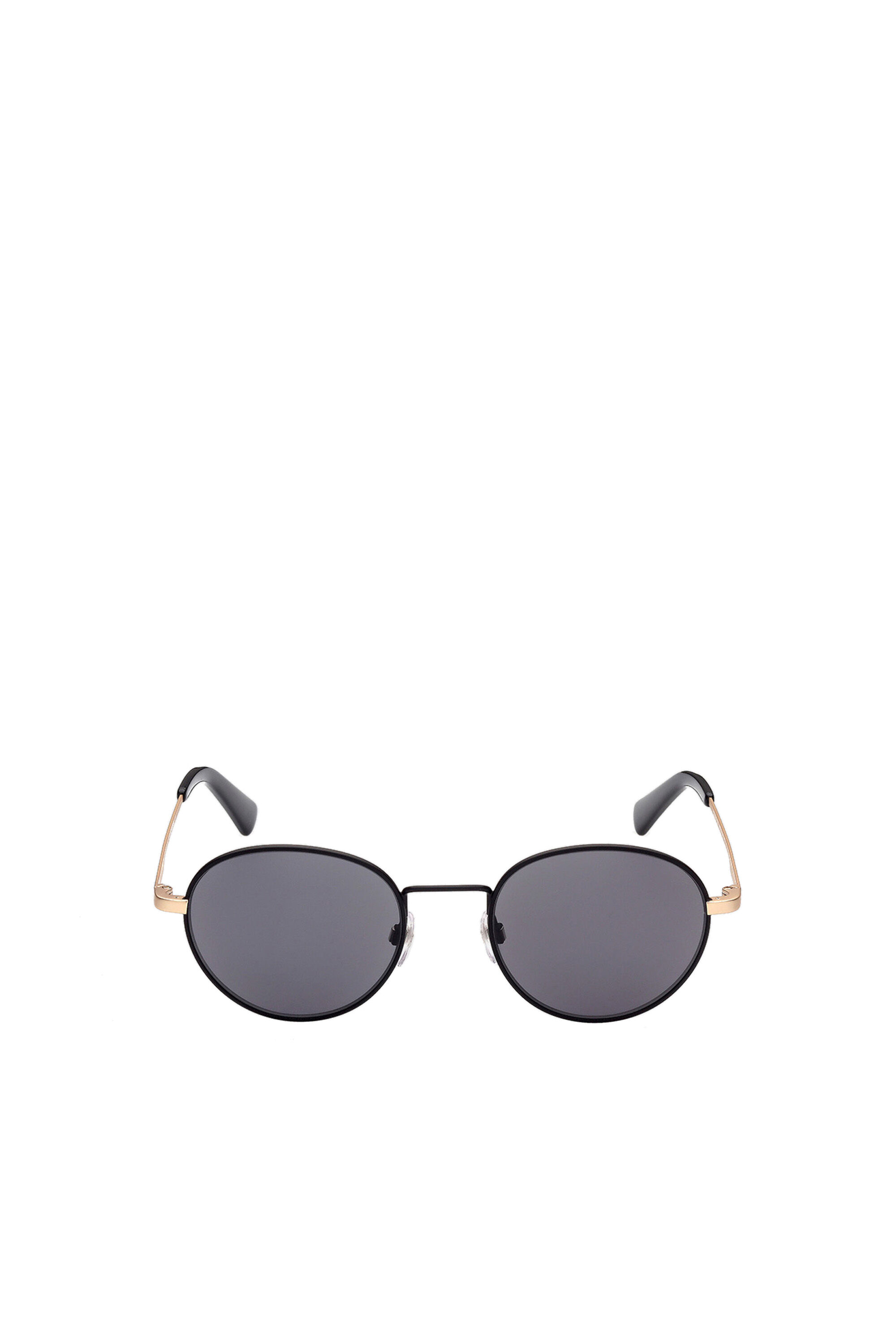 Diesel - DL0290, Occhiali leggeri con lenti cosmetiche Unisex in Nero - 1