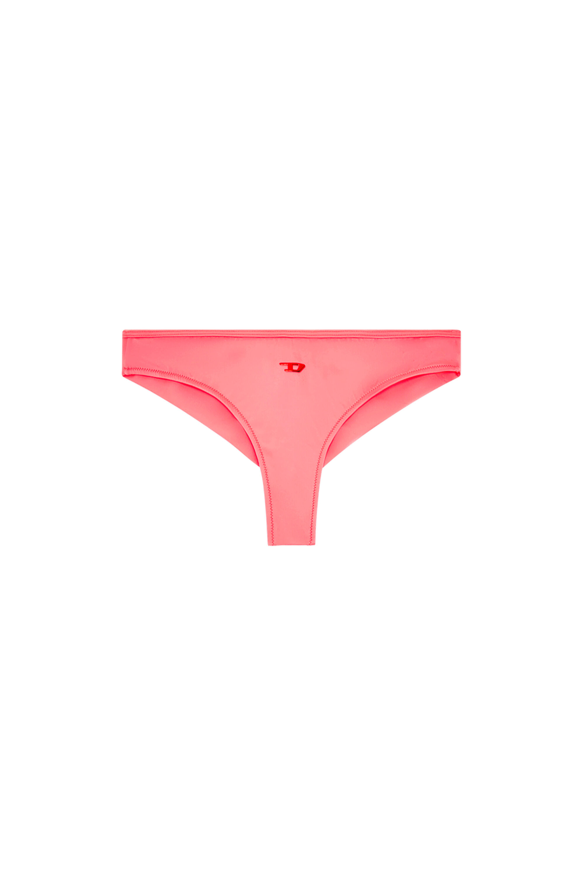 Diesel - BFPN-BONITAS-X, Woman Neon bikini bottoms with D logo in Pink - Image 4