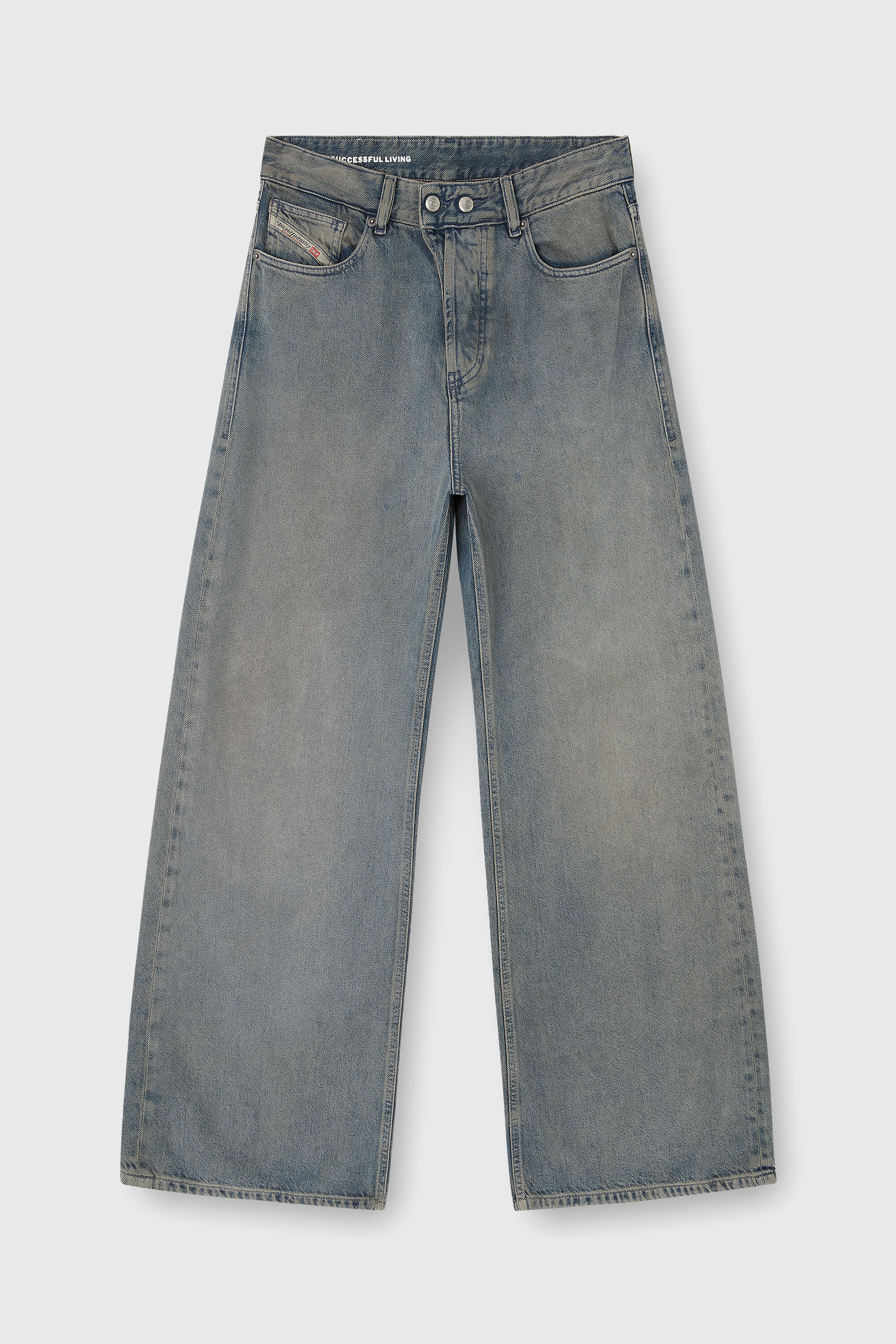 Diesel - Relaxed Jeans 1996 D-Sire 09N24 Donna, Blu medio - Image 4