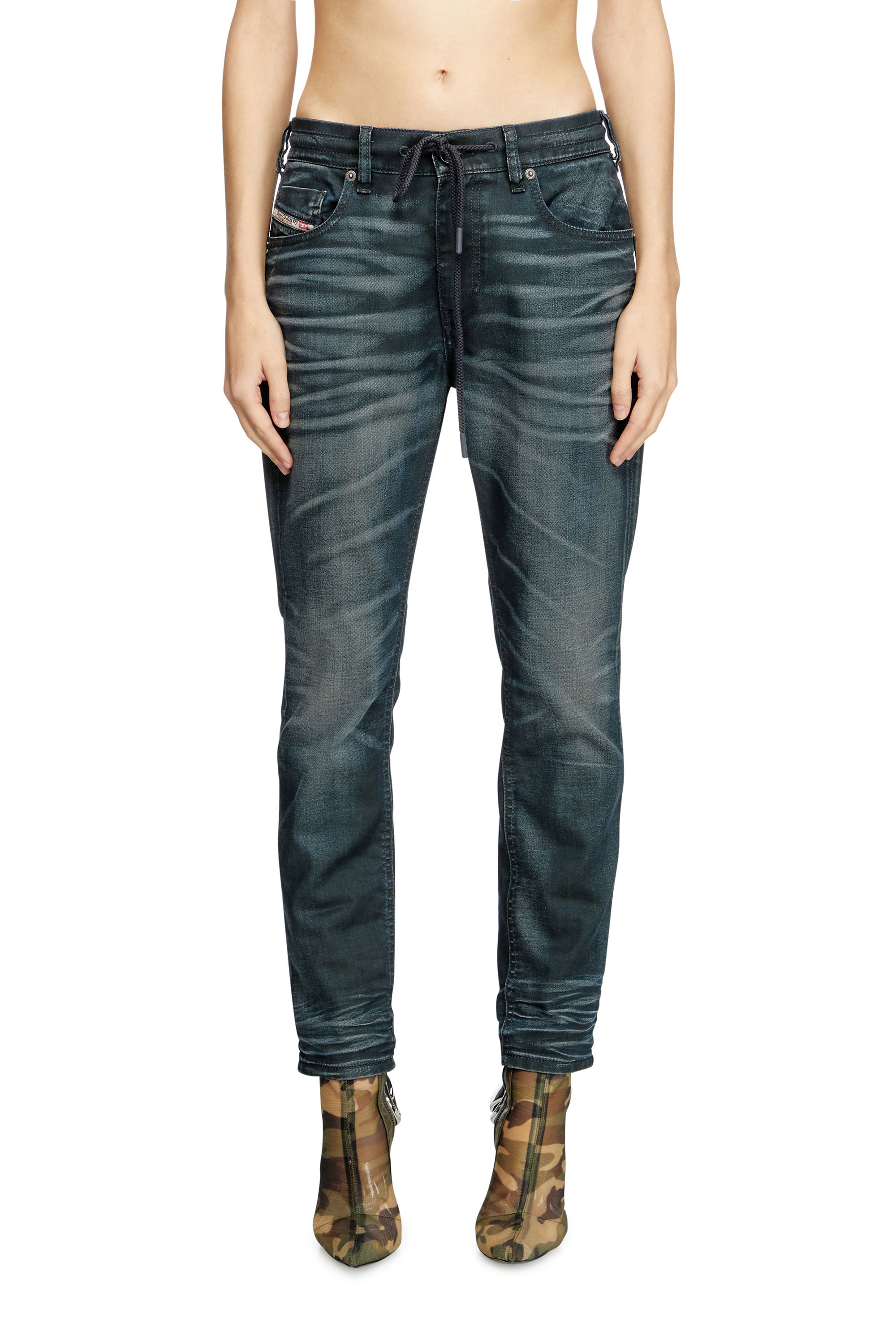 Diesel - Regular 2031 D-Krailey Joggjeans® 068QK Donna, Blu Scuro - Image 3