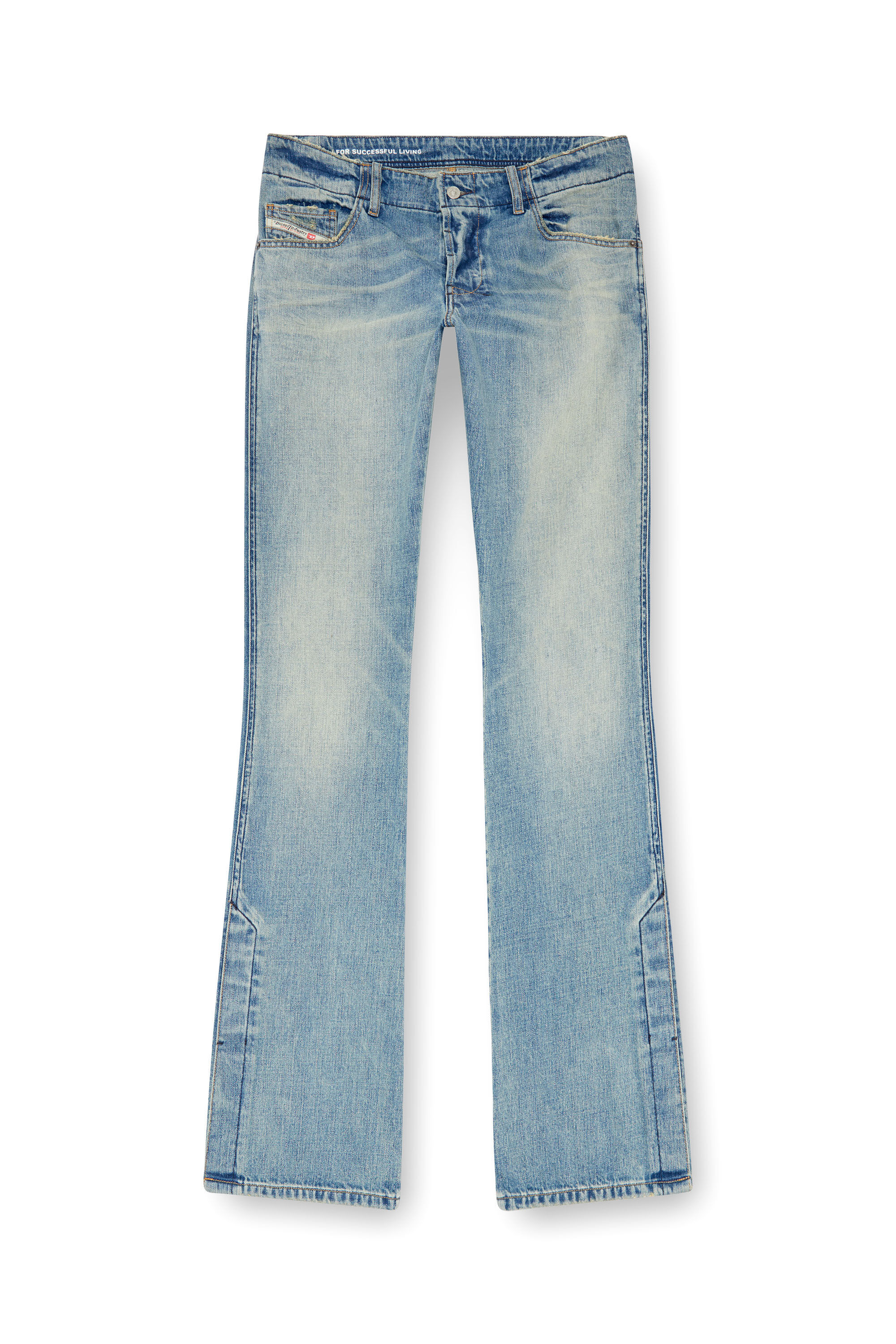 Jeans Uomo Bootcut Blu Chiaro D-Backler | Diesel