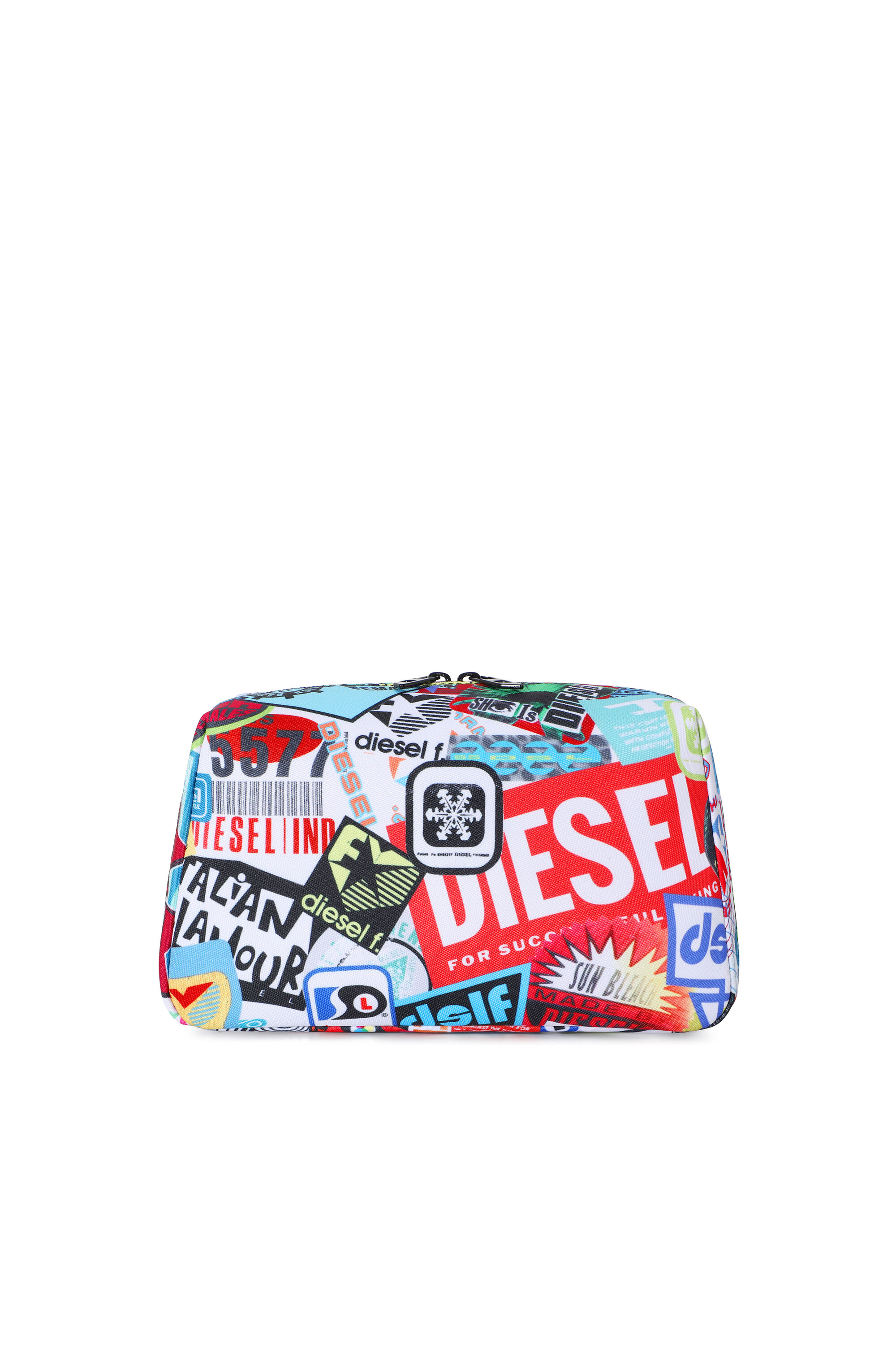 Diesel - DIESEL PC PRINTED BEAUTY CASE-STICKERS-, Beauty case con adesivi Unisex in Multicolor - 1