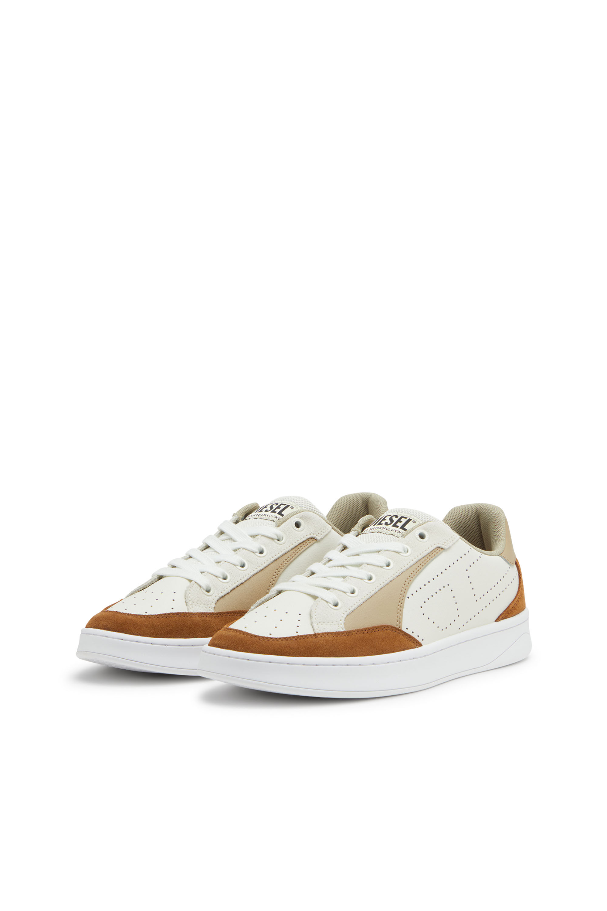 S-DAKOTA LOW, Marrone/Bianco