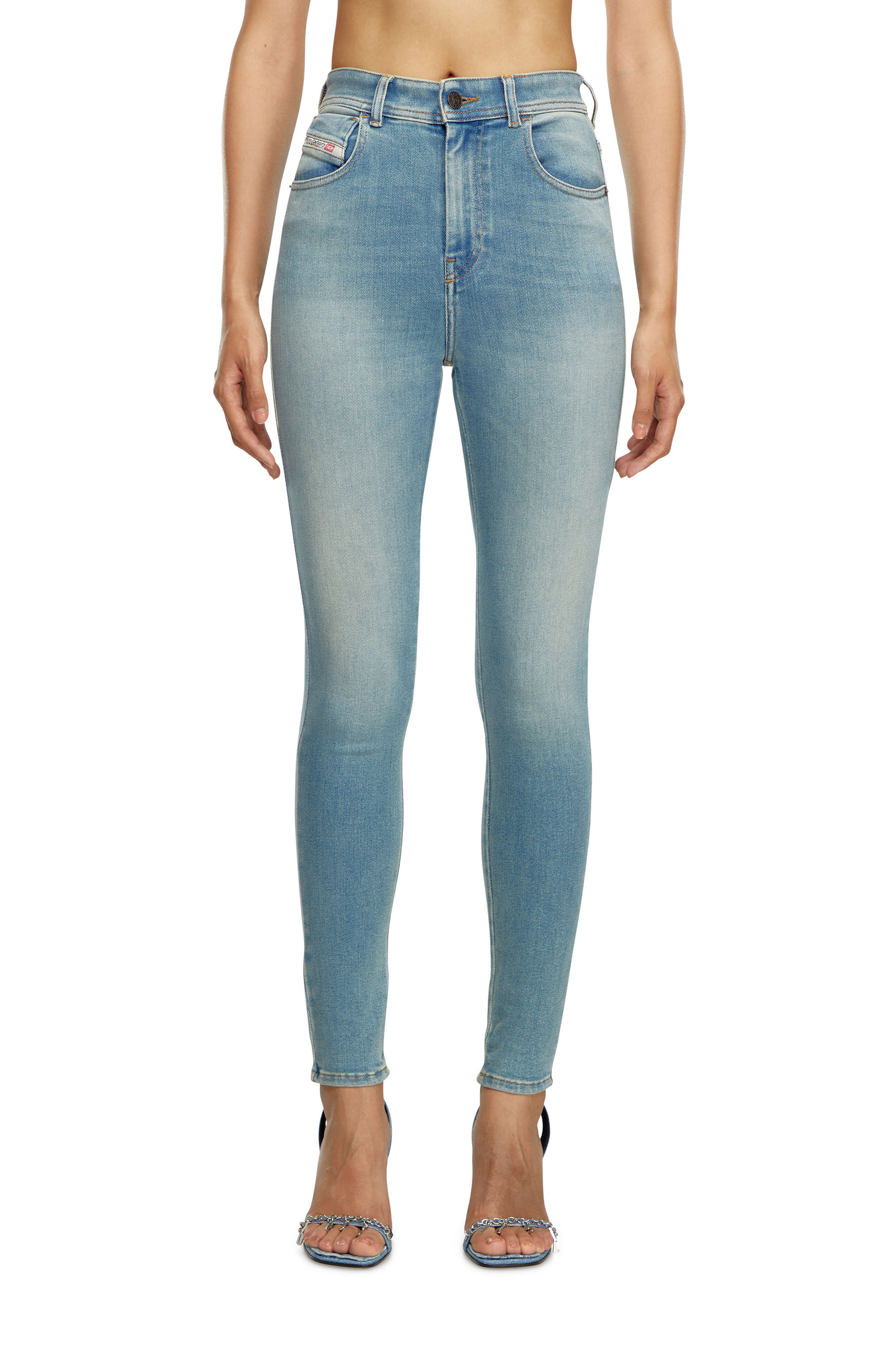 Jeans Donna Skinny Blu Chiaro 1984 Slandy High Diesel
