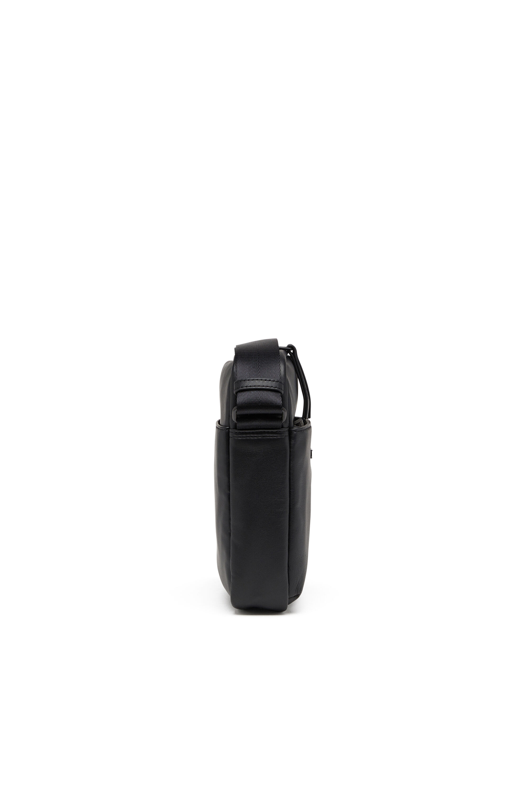 Diesel - RAVE CROSSBODY X, Rave-Crossbody in pelle con D tonale Uomo in Nero - 4