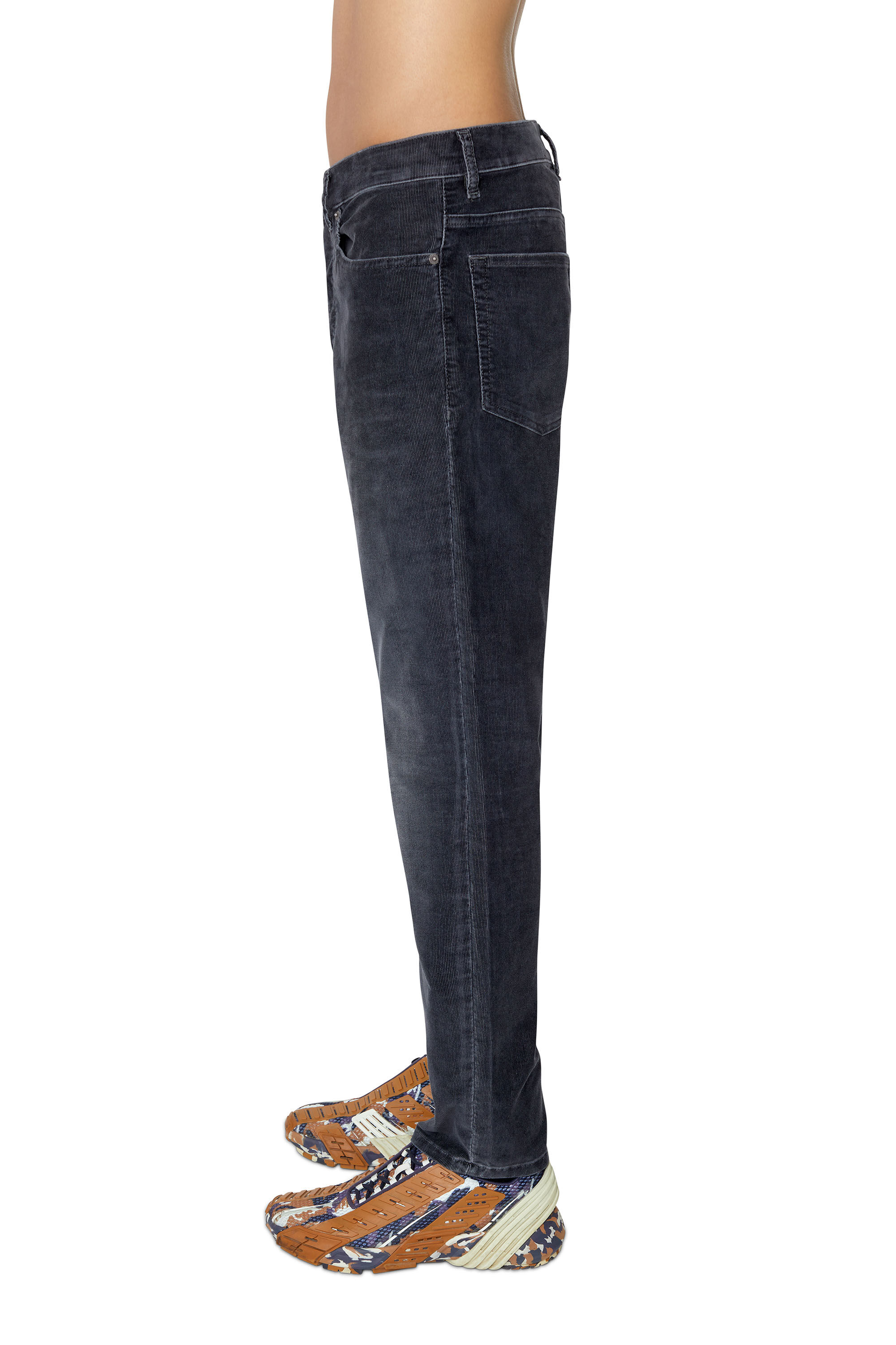 Diesel - 2005 D-FINING 068BV Tapered Jeans, Nero/Grigio scuro - Image 5