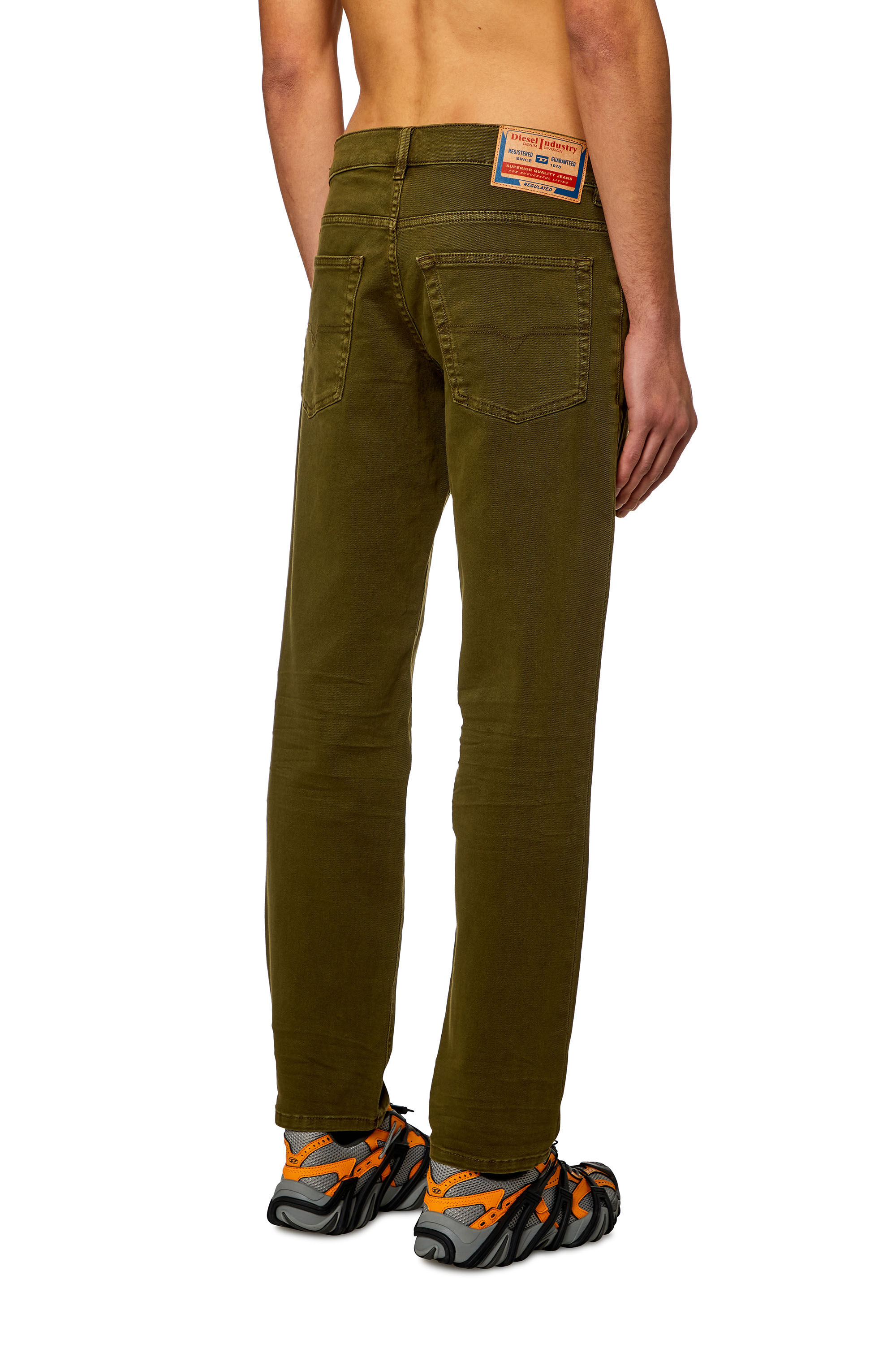 Diesel - Man Tapered Jeans 2023 D-Finitive 0QWTY, Military Green - Image 4