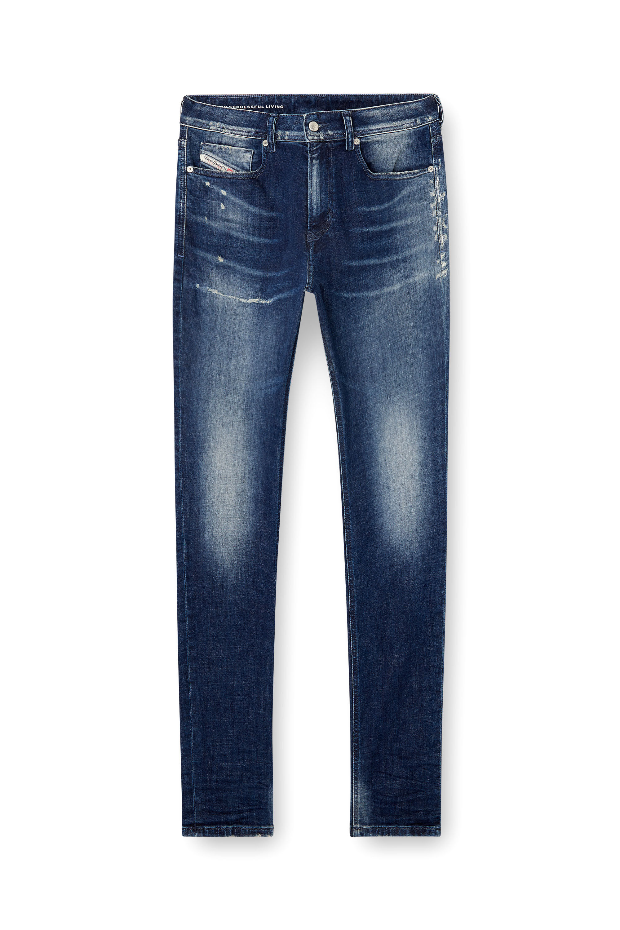 Diesel - Skinny Jeans 1979 Sleenker 09L97 Uomo, Blu Scuro - Image 2