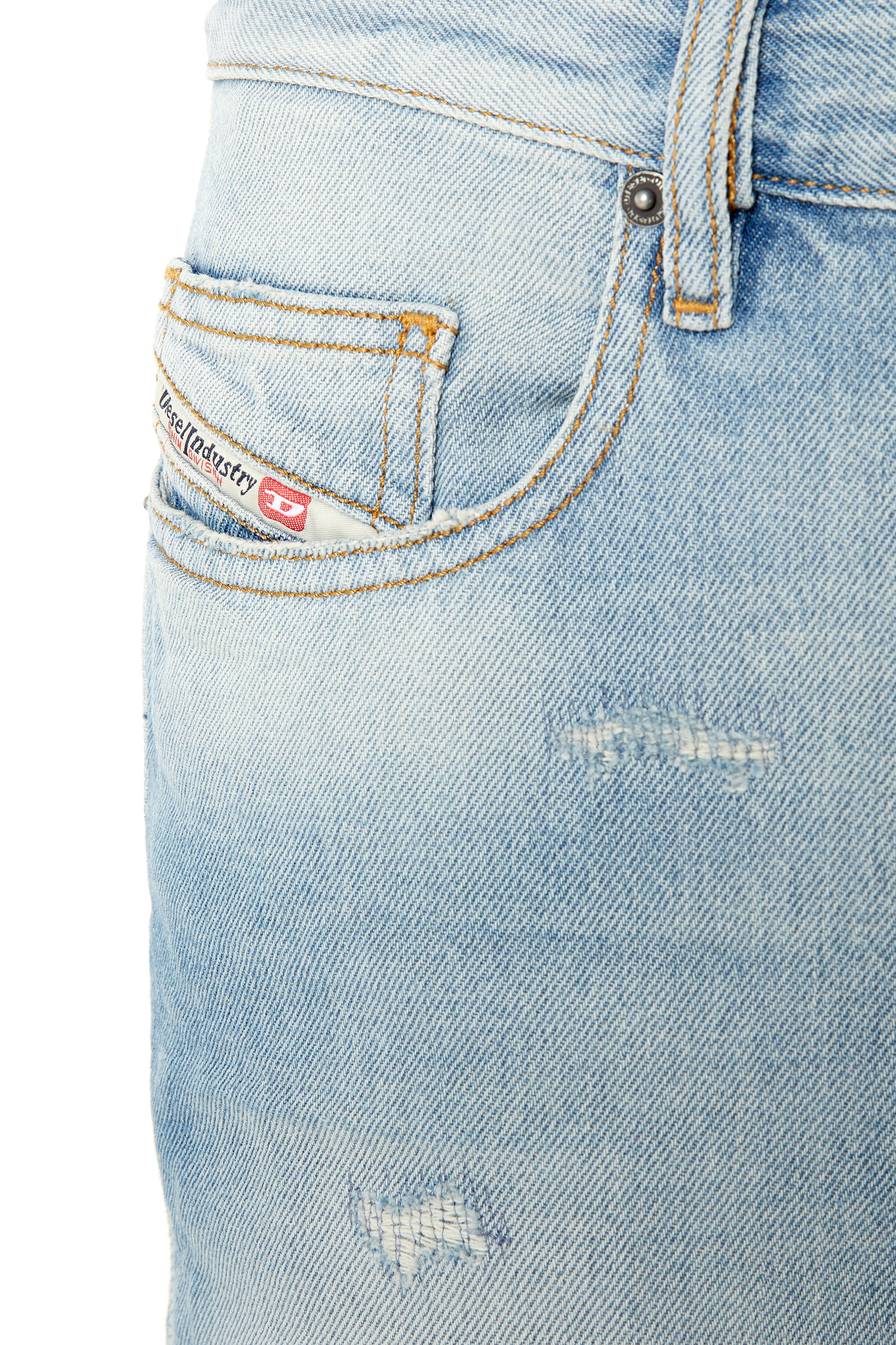Diesel - Straight Jeans 2020 D-Viker E9C15, Blu Chiaro - Image 5