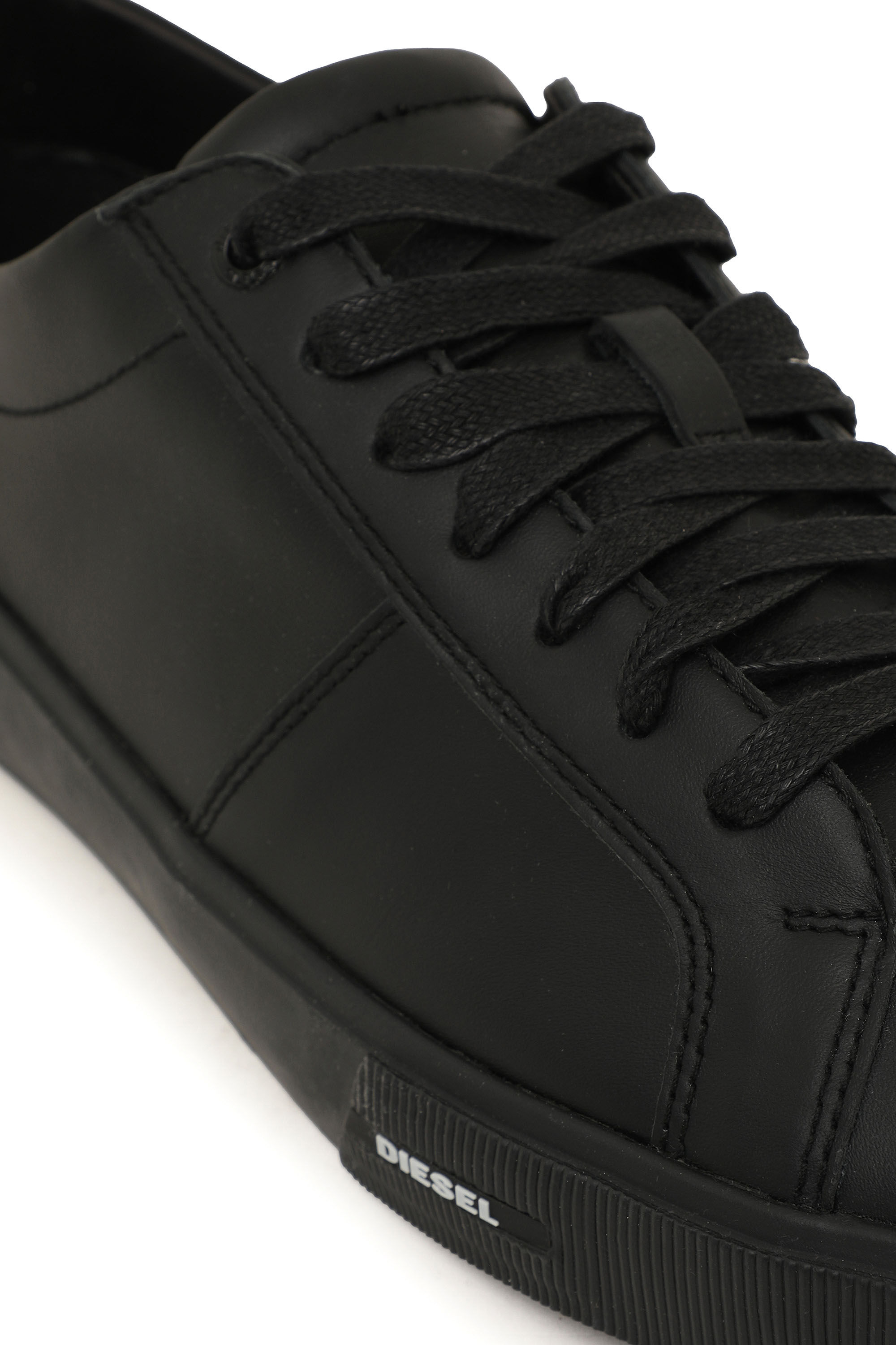 Diesel - S-MYDORI LC, Sneaker basse in pelle Uomo in Nero - 5