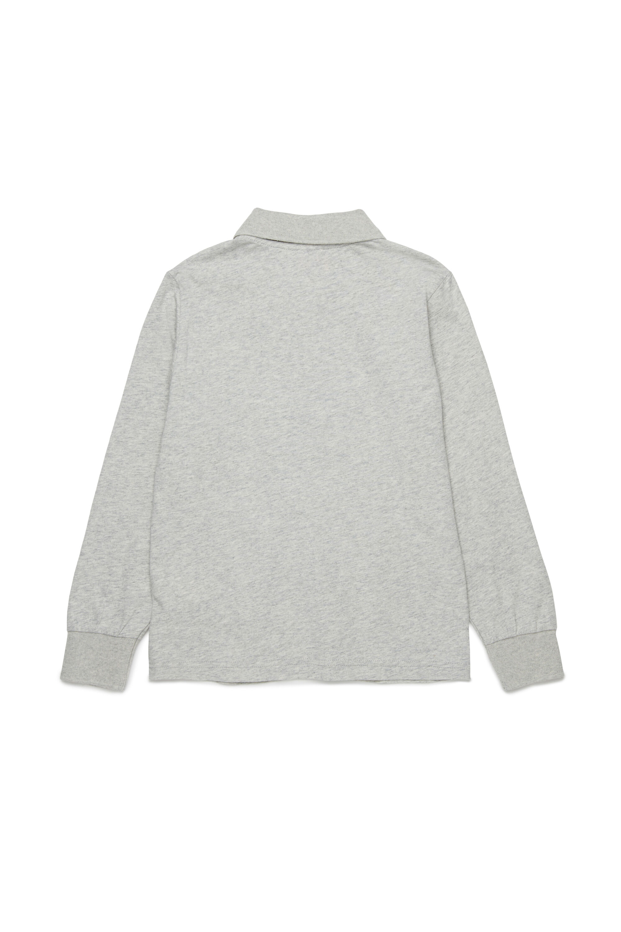 Diesel - TAKAO, Polo in cotone con logo Uomo in Grigio - 2