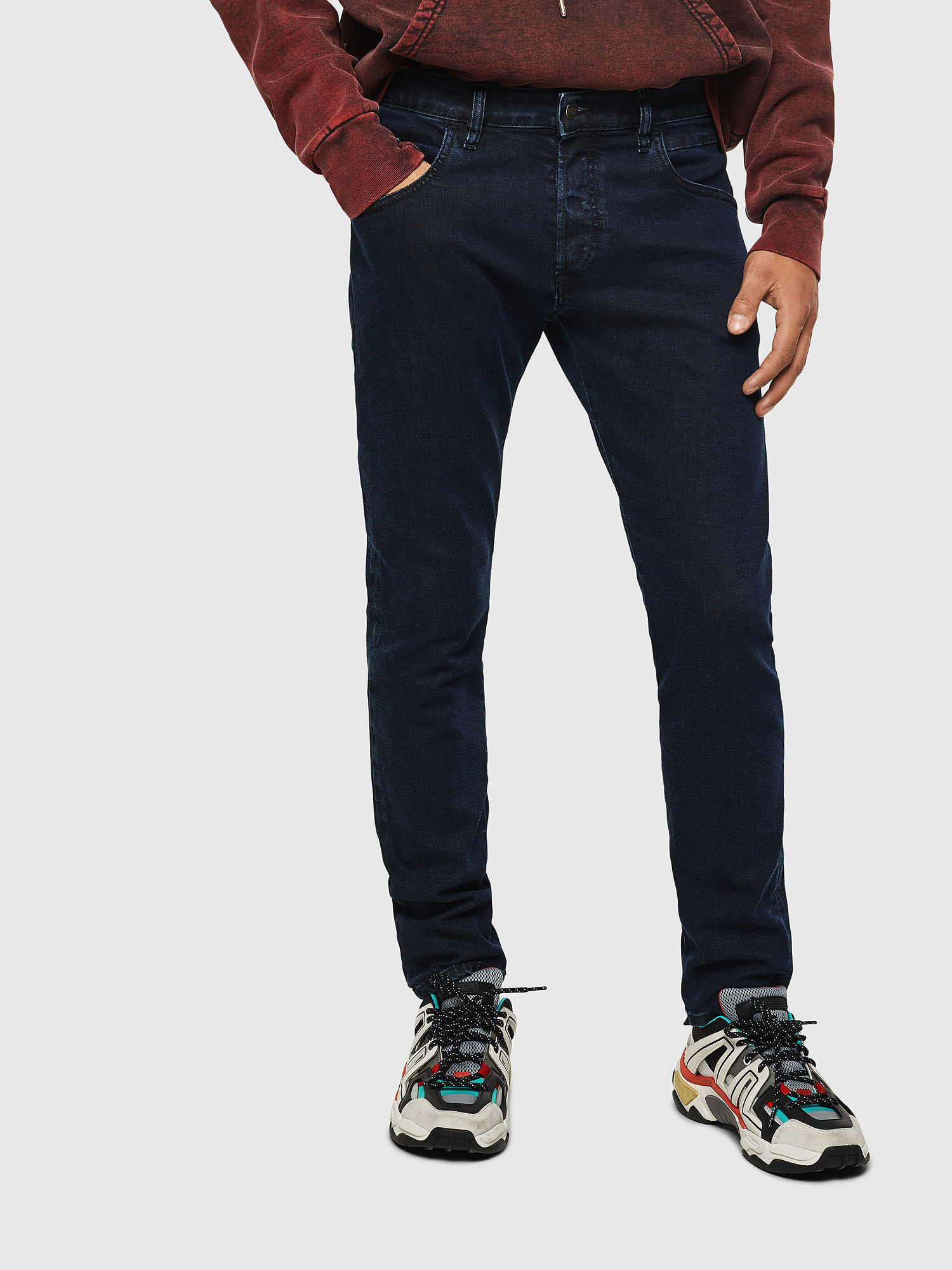 Comycom Jeans Uomo A Zampa Bandit Used Look, Dirty Light Blue, Taglia 33W X 32L, Denim Anni '70 Con Elastan - 2