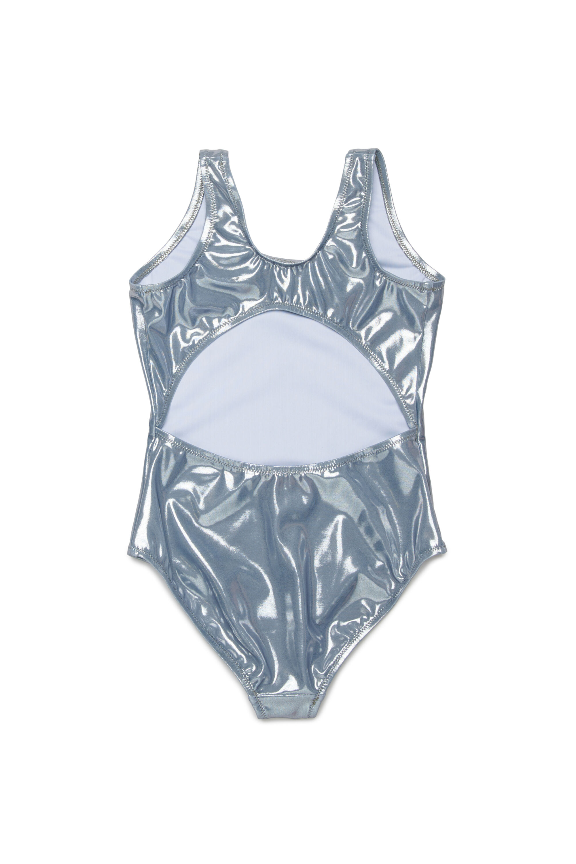 Diesel - MIFOG, Costume da bagno con effetto metallizzato Donna in Argento - 2