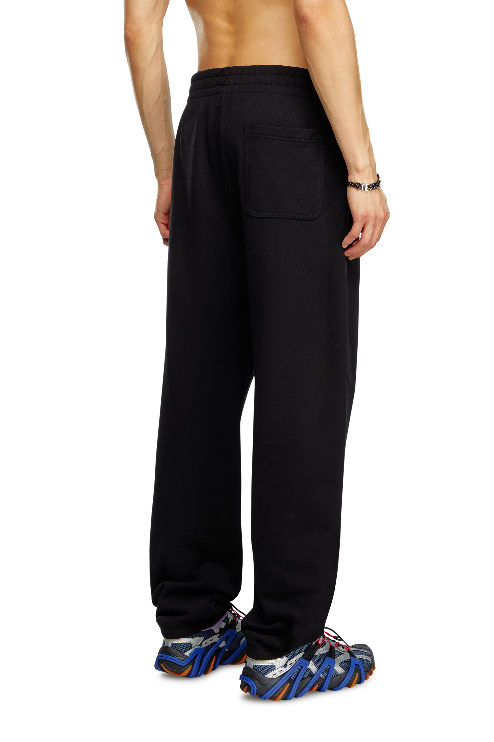 ☆NERDY☆ Pinwheel embroidery track pants black2 Needles - Logo-Embroidered Webbing-Trimmed Cotton-Blend