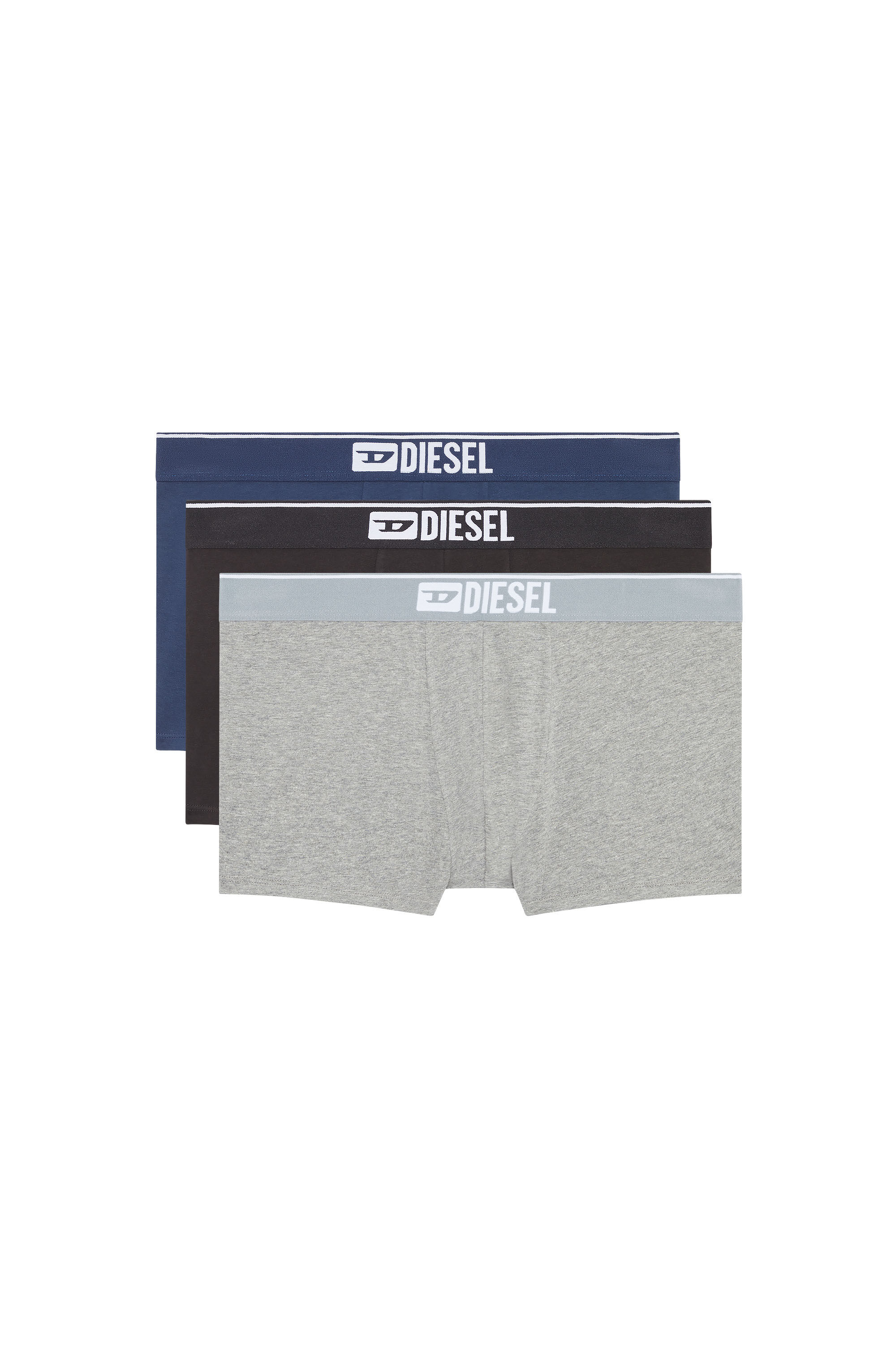 Diesel - UMBX-DAMIENTHREEPACK, Grigio/Nero - Image 1