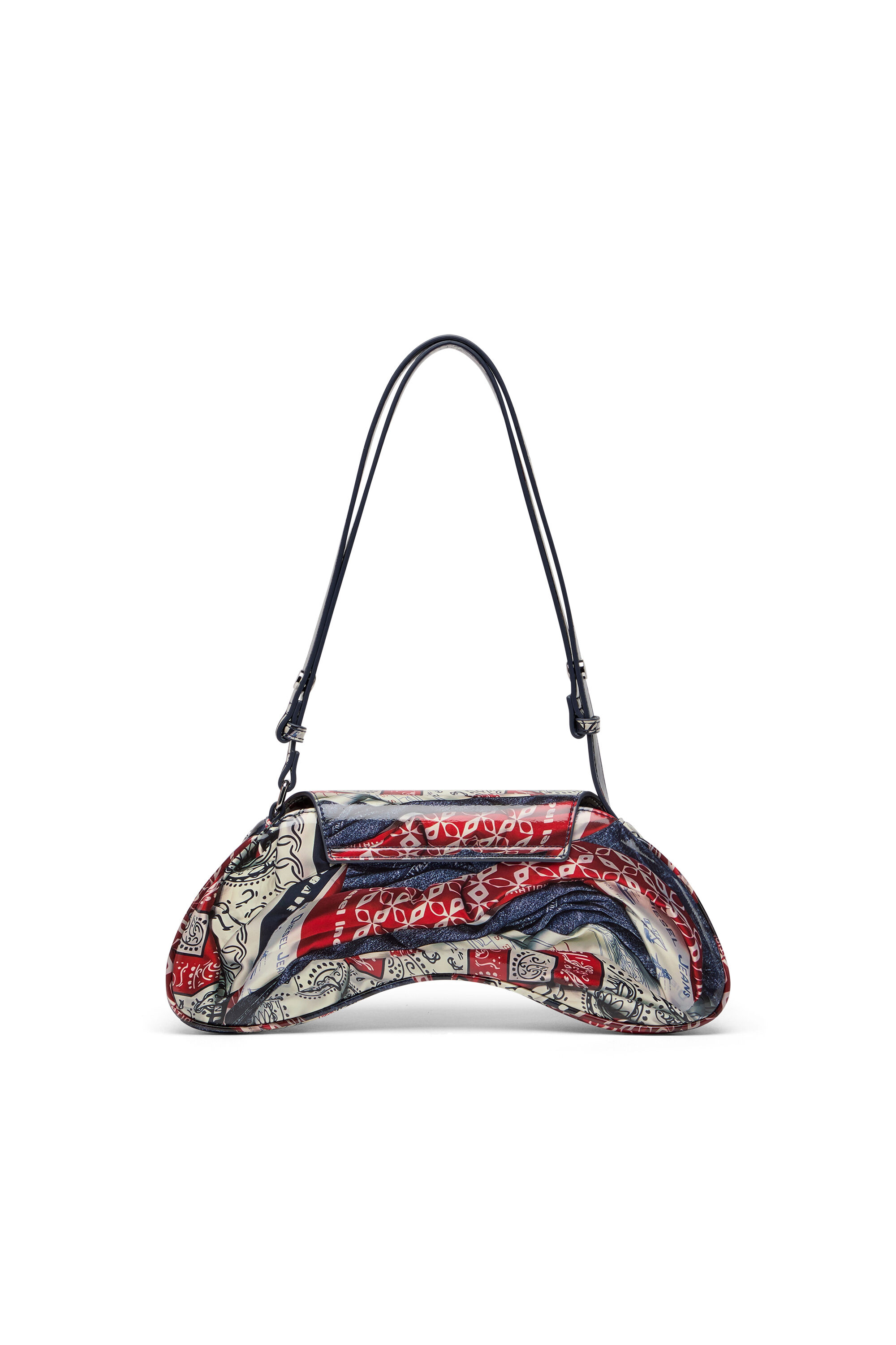 Diesel - PLAY CROSSBODY, Play-Borsa in PU stampato lucido Donna in Multicolor - 3