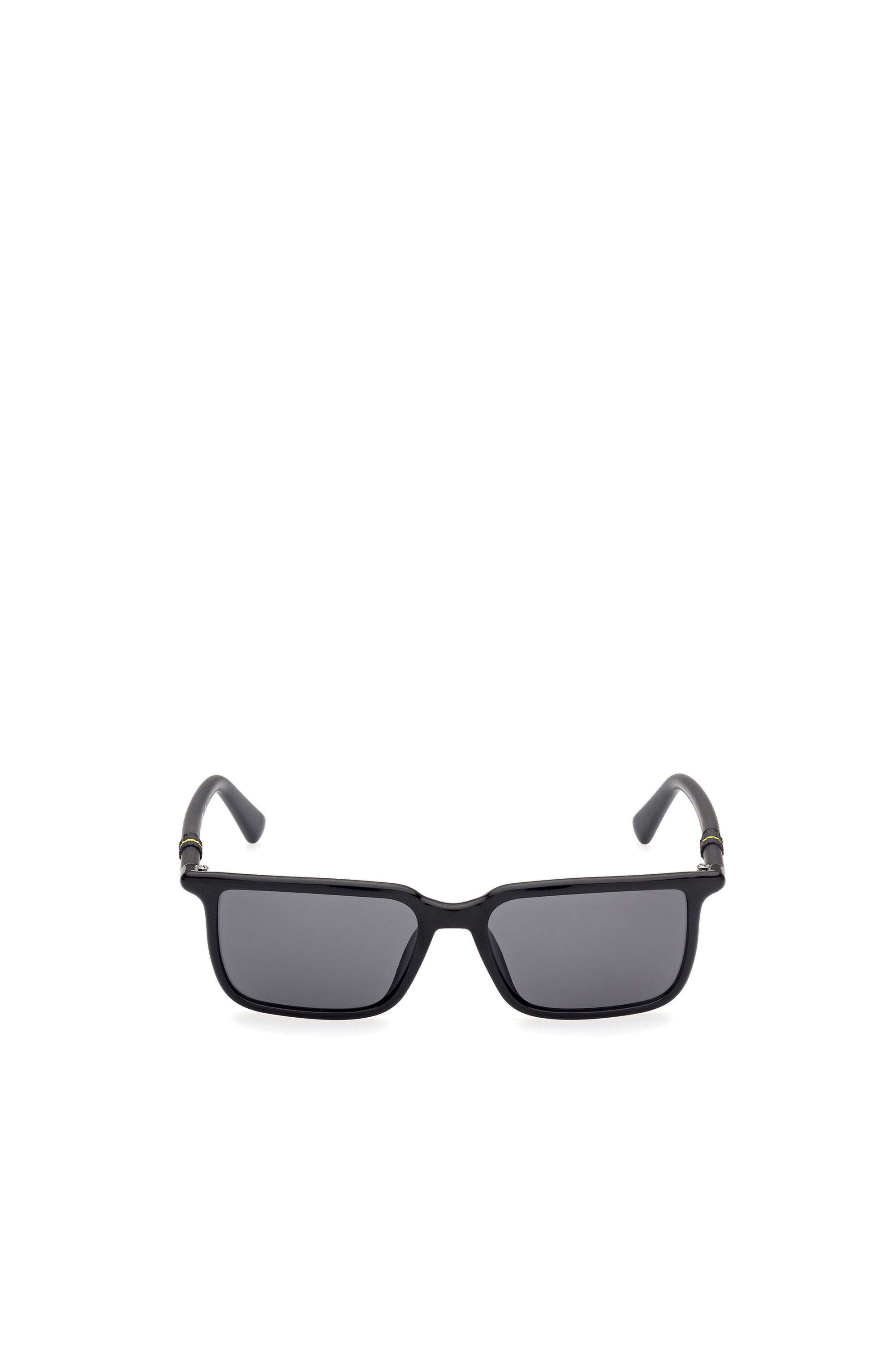 Diesel - DL0331, Occhiali navigator in iniettato Uomo in Nero - 1