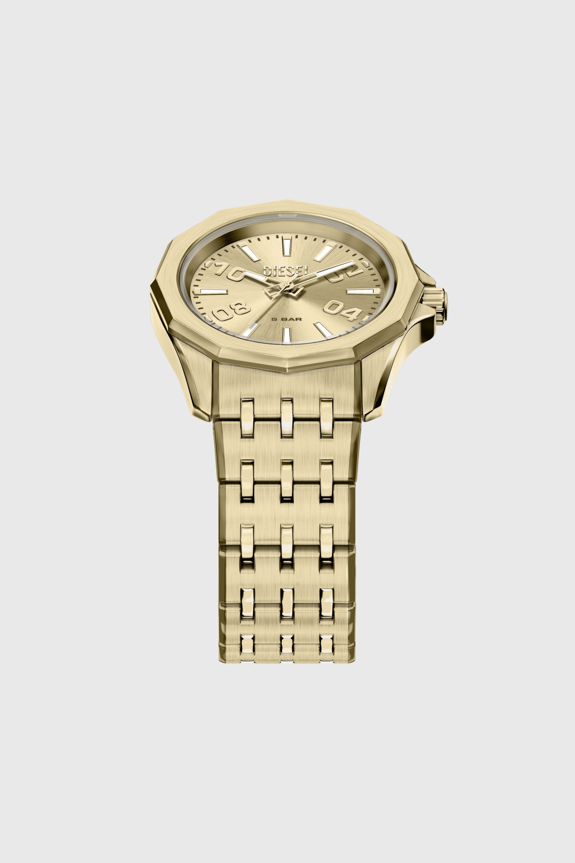 Diesel - DZ2239 WATCH, Orologio Stinger in acciaio color oro Uomo in Oro - 4