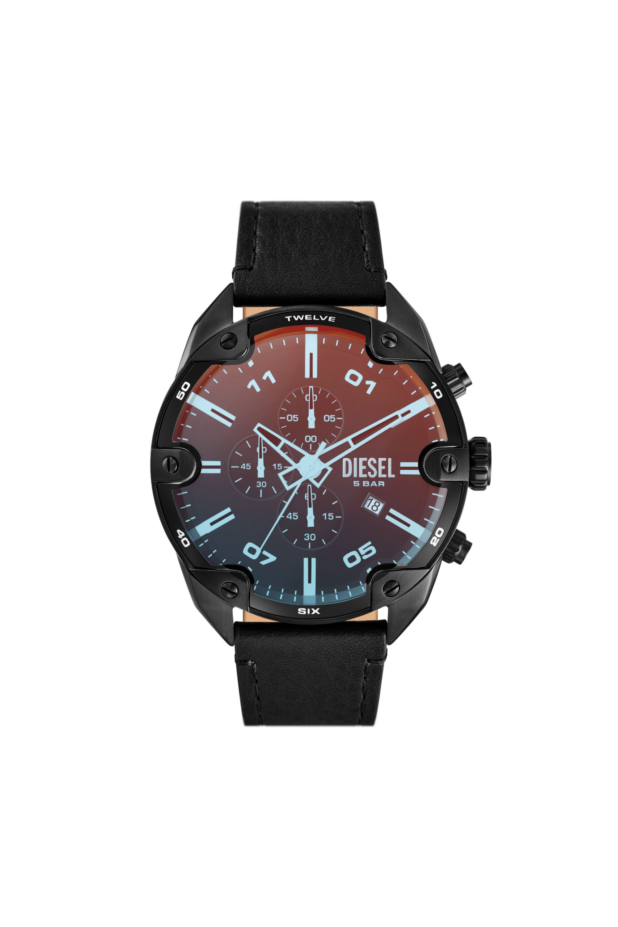 Cinturino dw pelle nero store