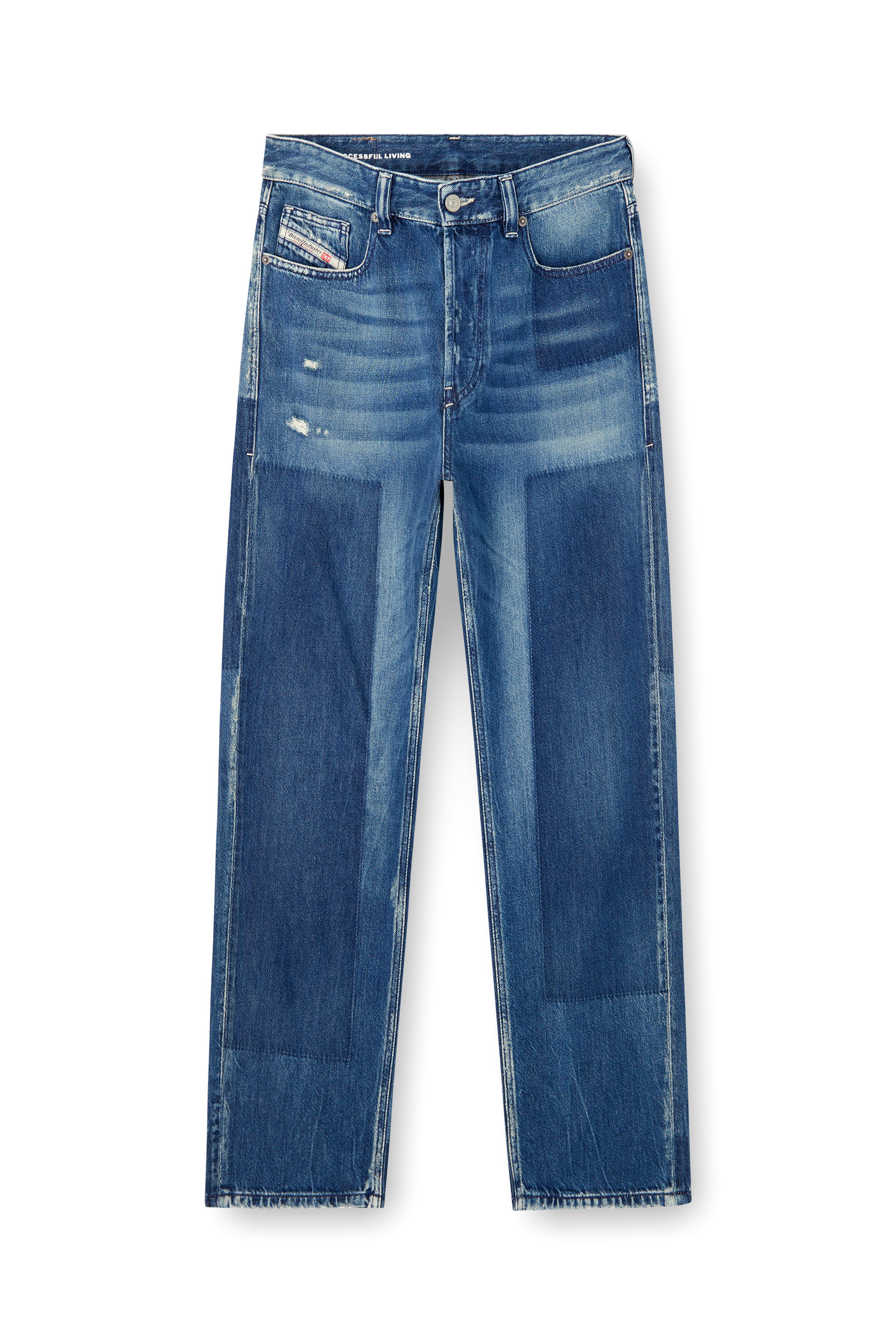 Diesel - Regular Jeans 2024 D-Macs 09M52 Uomo, Blu Scuro - Image 2