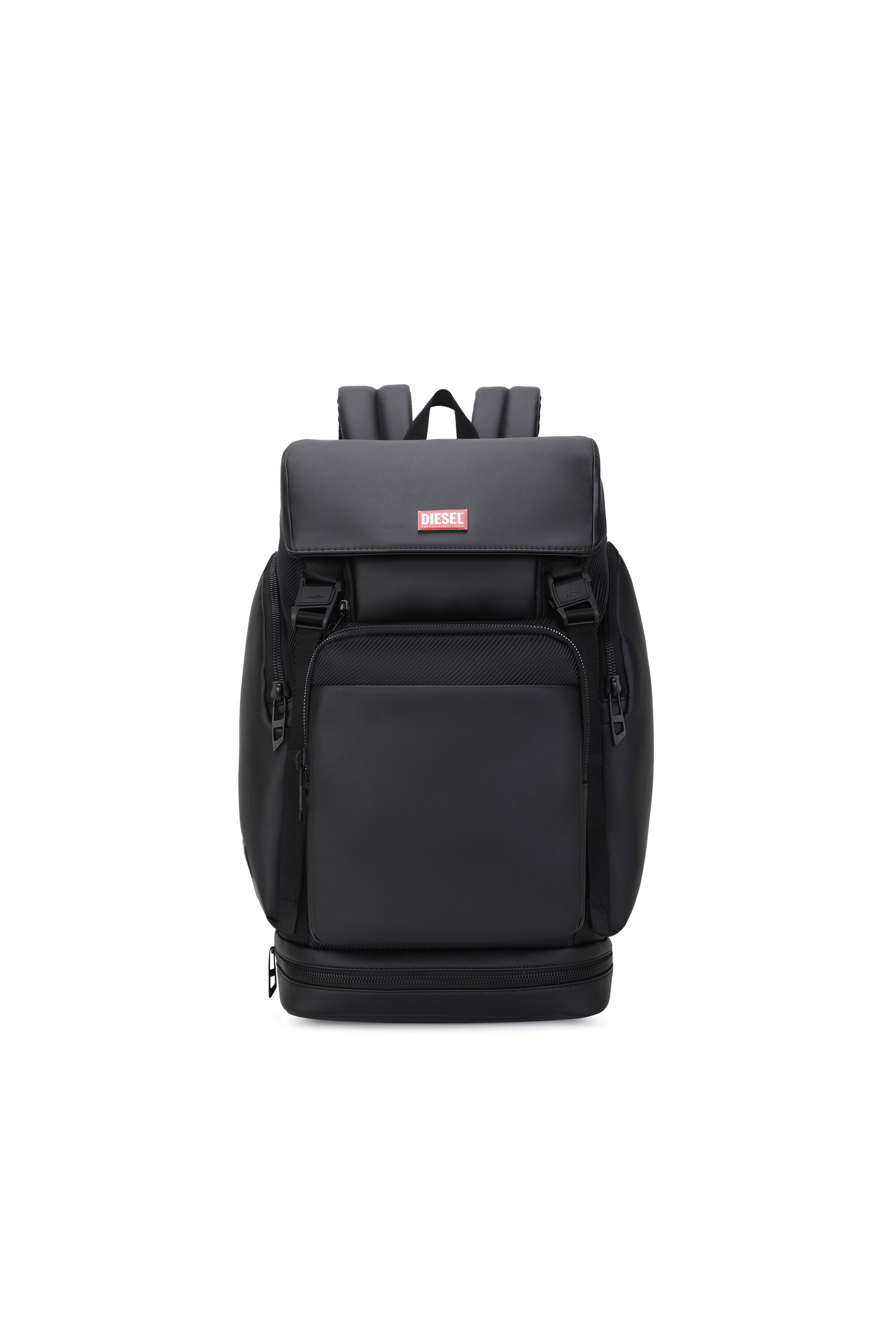 Diesel - DIESEL CARBON FIBER BACKPACK-BLACK  DSB0, Zaino business funzionale Unisex in Nero - 1