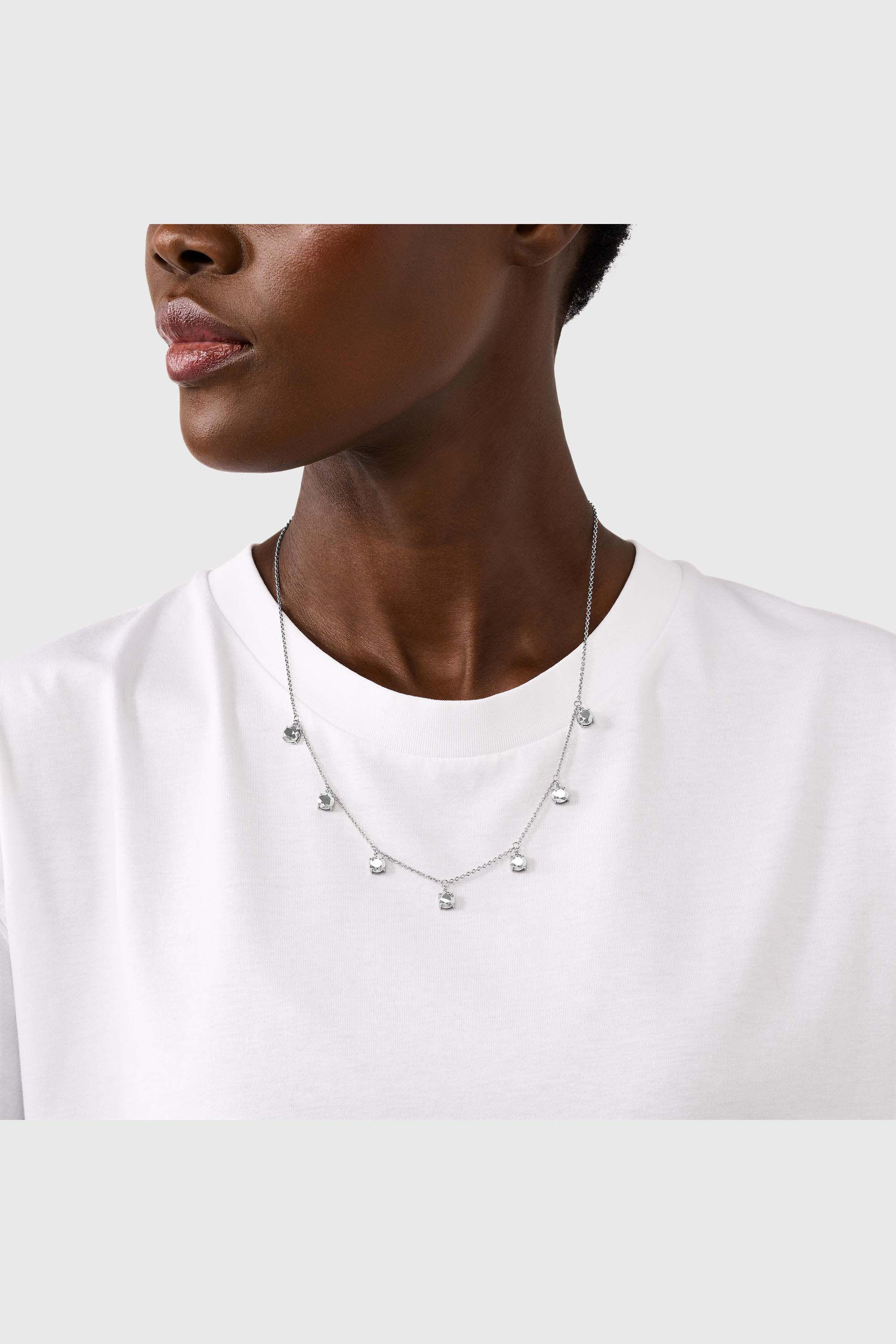 Diesel - DL1360040 STERLING SILVER JEWEL, Collana a catena in argento sterling Unisex in Argento - 4