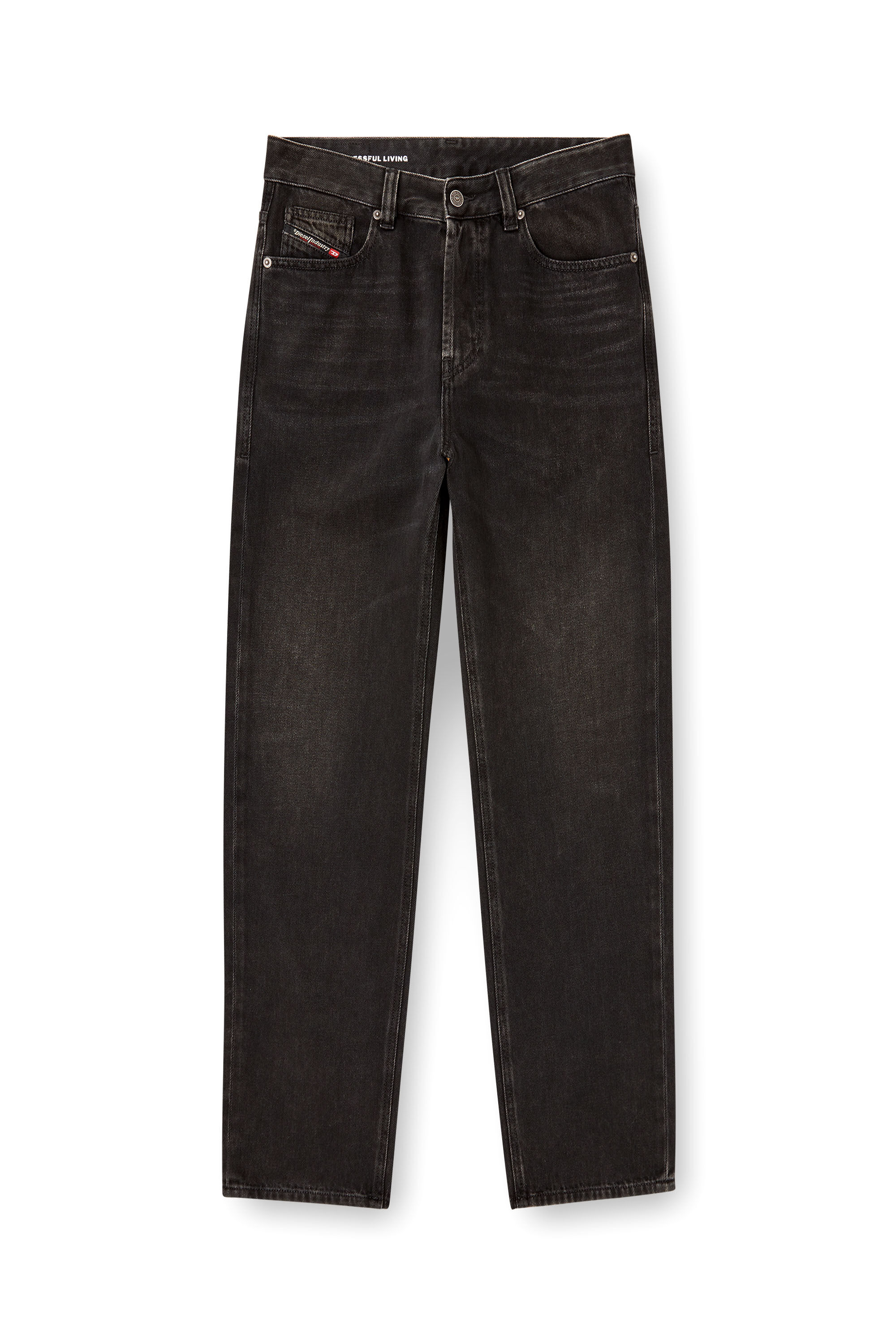 Diesel - Regular Jeans 2024 D-Macs 09J96 Uomo, Nero/Grigio scuro - Image 2