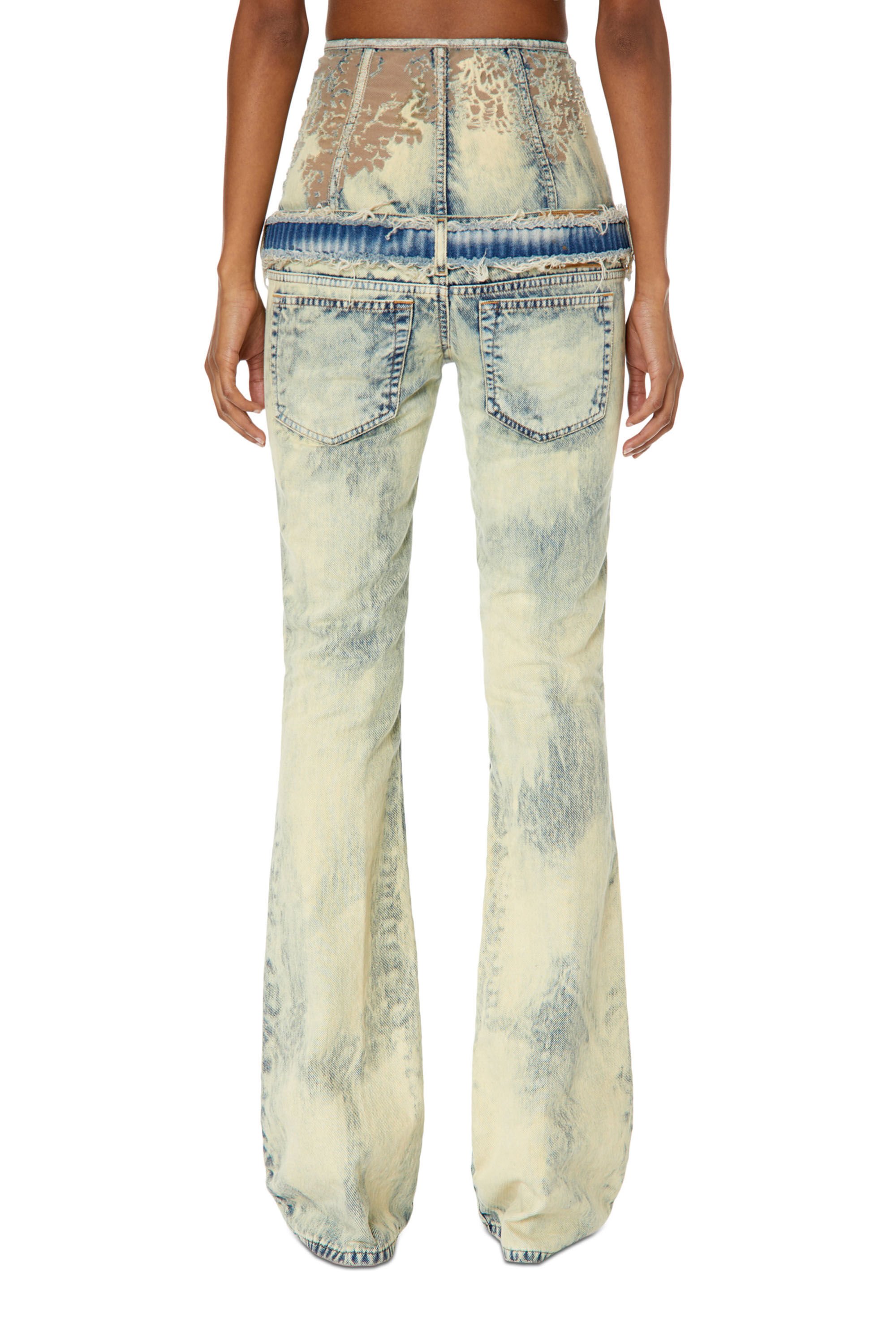 Diesel - Bootcut and Flare Jeans 1969 D-Ebbey 068GP, Blu Chiaro - Image 4