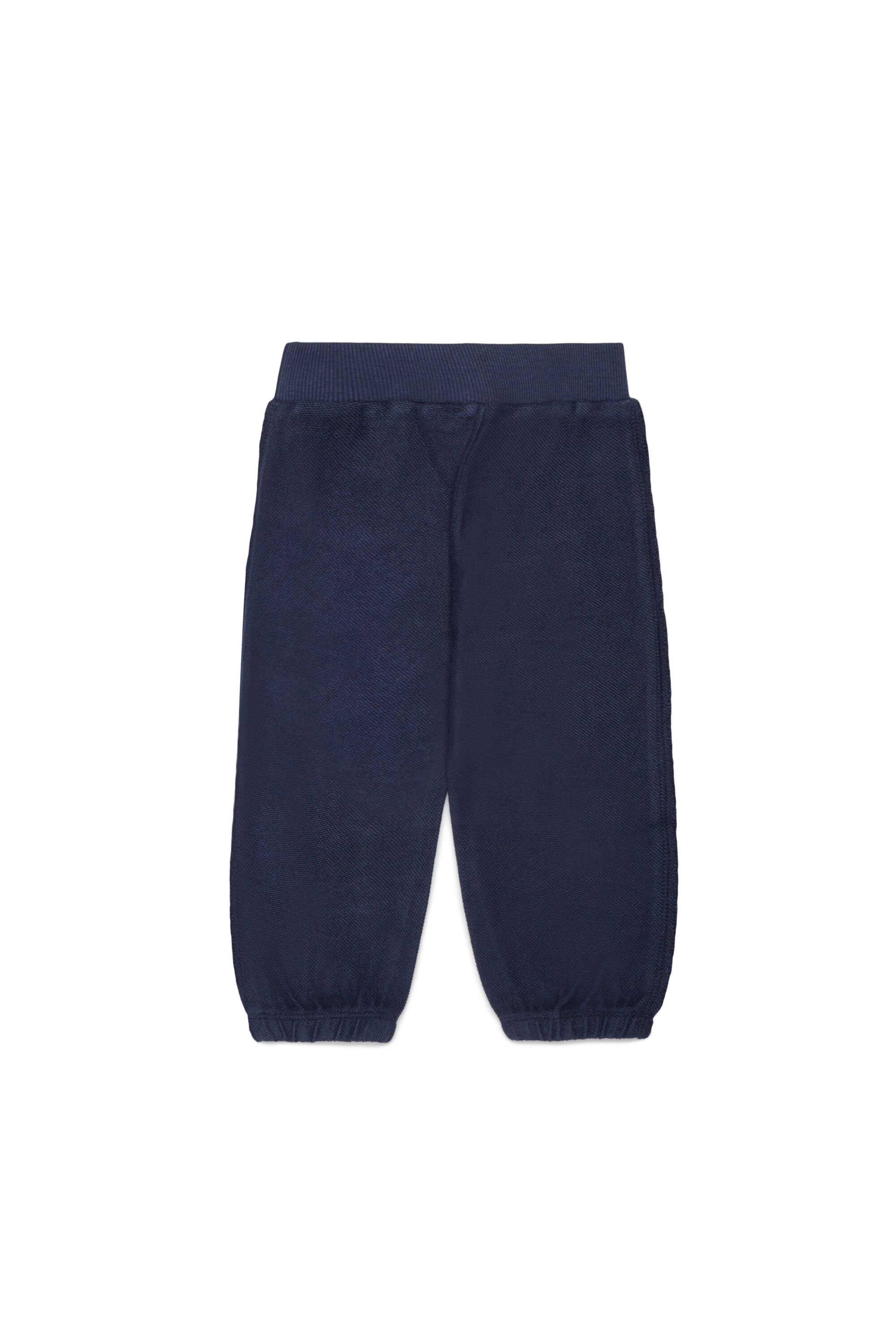 Diesel - PEANSB, Pantaloni da tuta con logo effetto sfrangiato Uomo in Blu - 2