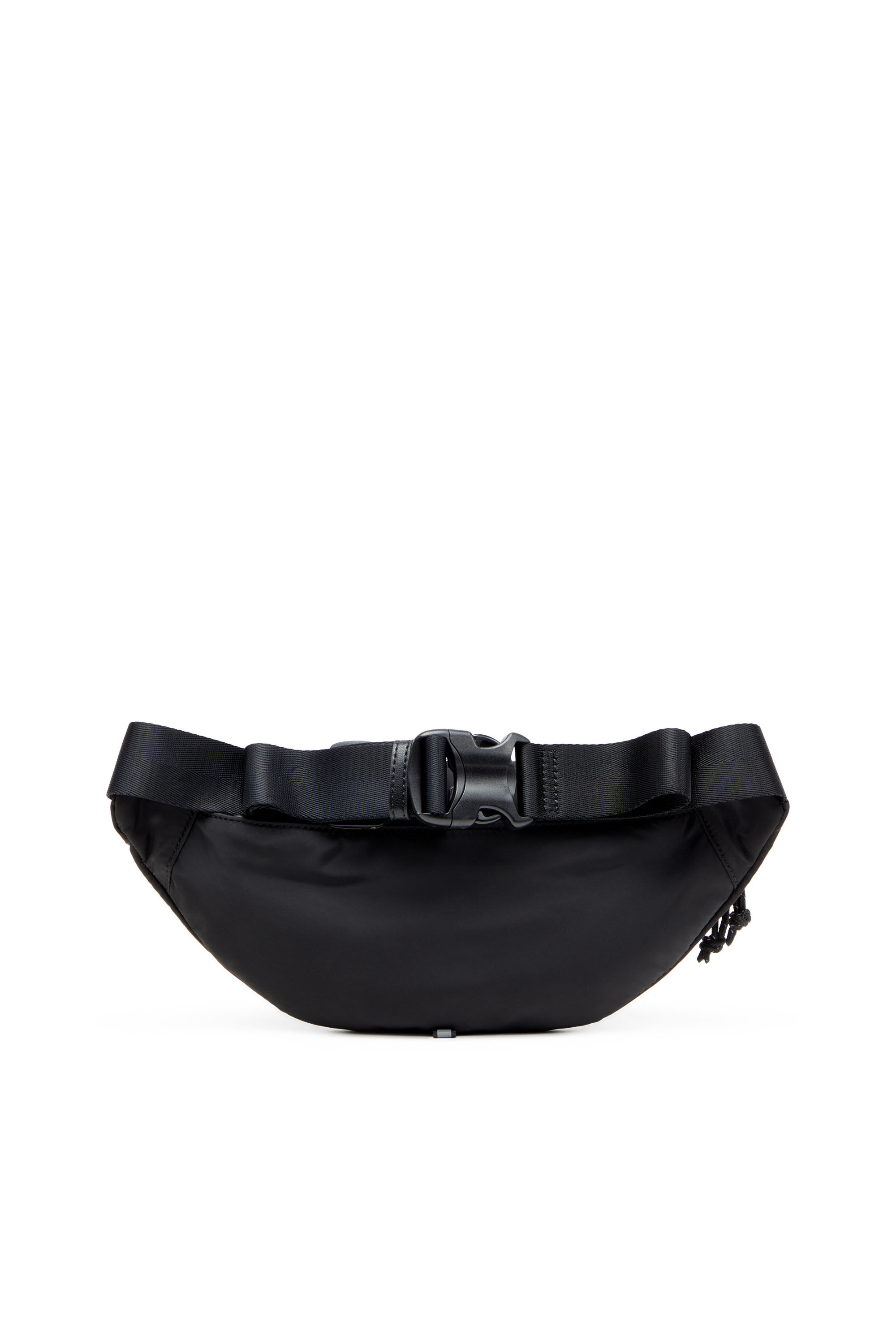 Diesel - D-PACK BELTBAG X, D-Pack-Belt bag in tessuto effetto raso Uomo in Nero - 3