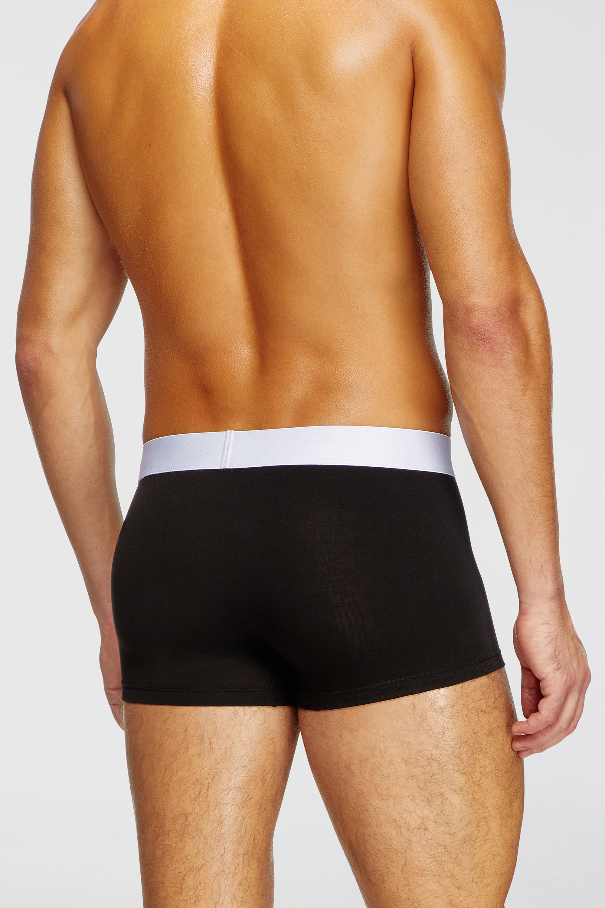 Diesel - DAMIEN-D-POP-3PACK-40, Set da tre boxer in cotone stretch Uomo in Nero - 4