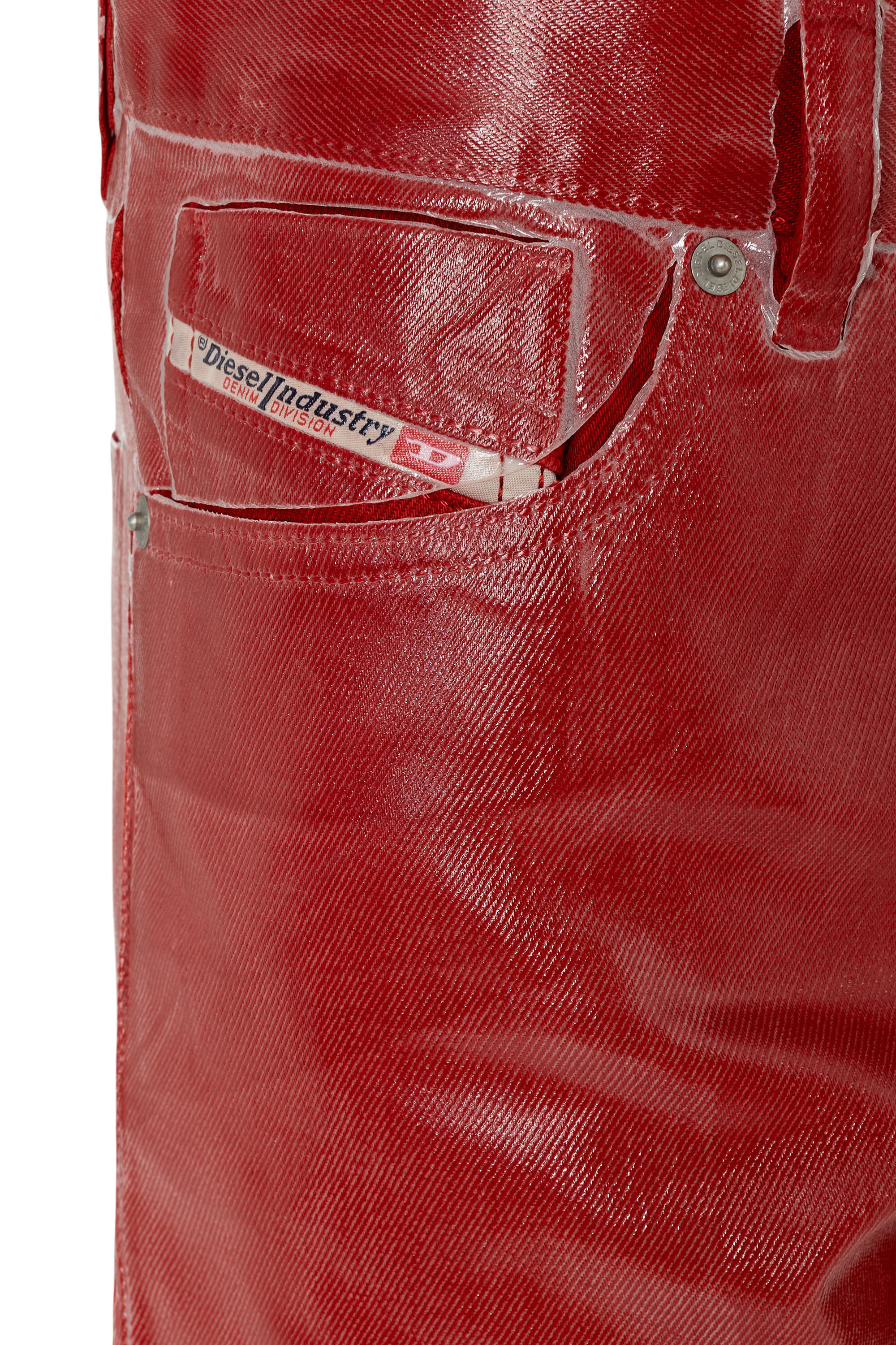 Diesel - 1995 D-SARK 09E50 Straight Jeans, Rosso - Image 6
