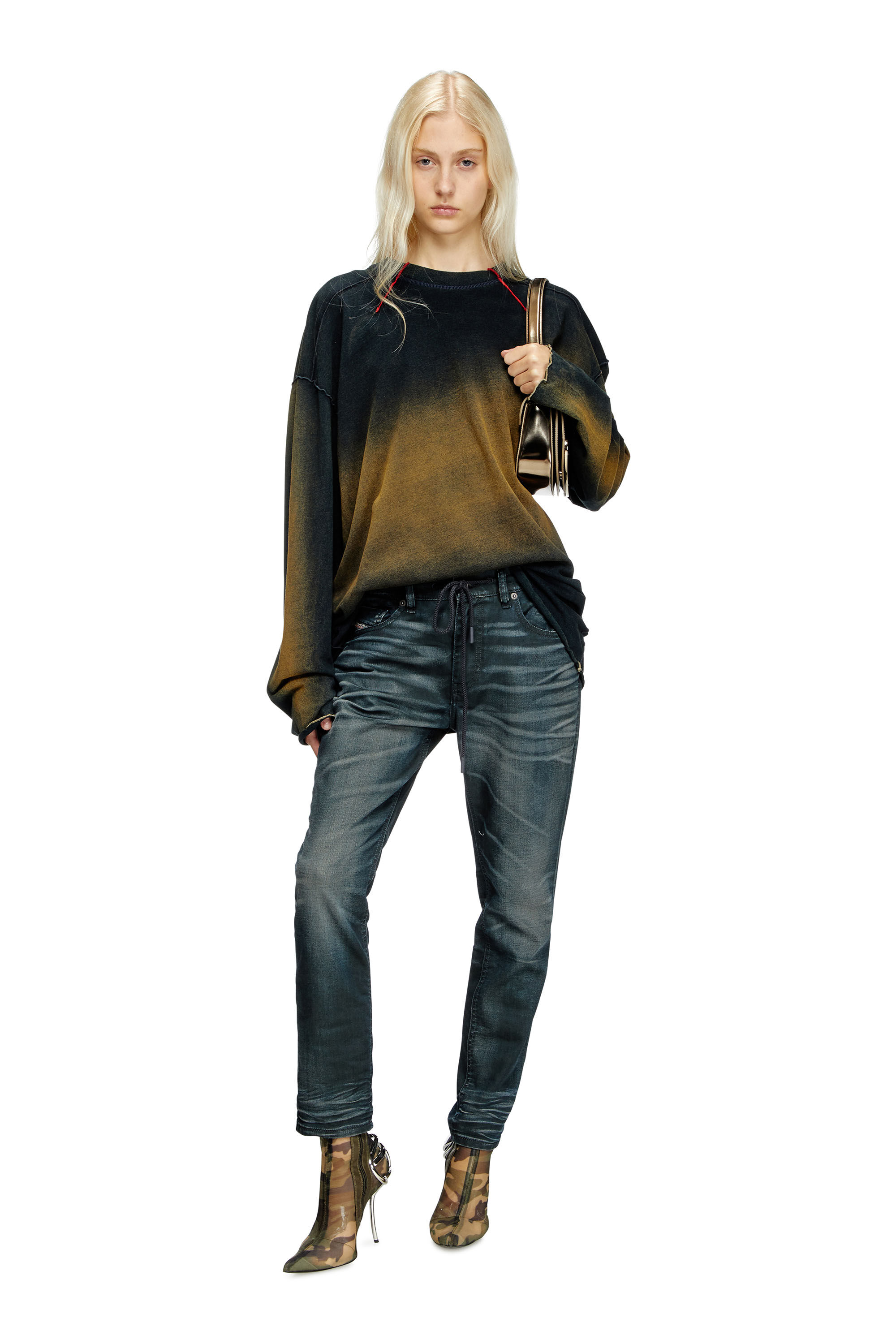 Diesel - Regular 2031 D-Krailey Joggjeans® 068QK Donna, Blu Scuro - Image 1